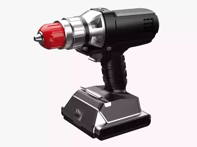  Hand Drill 12 3D model