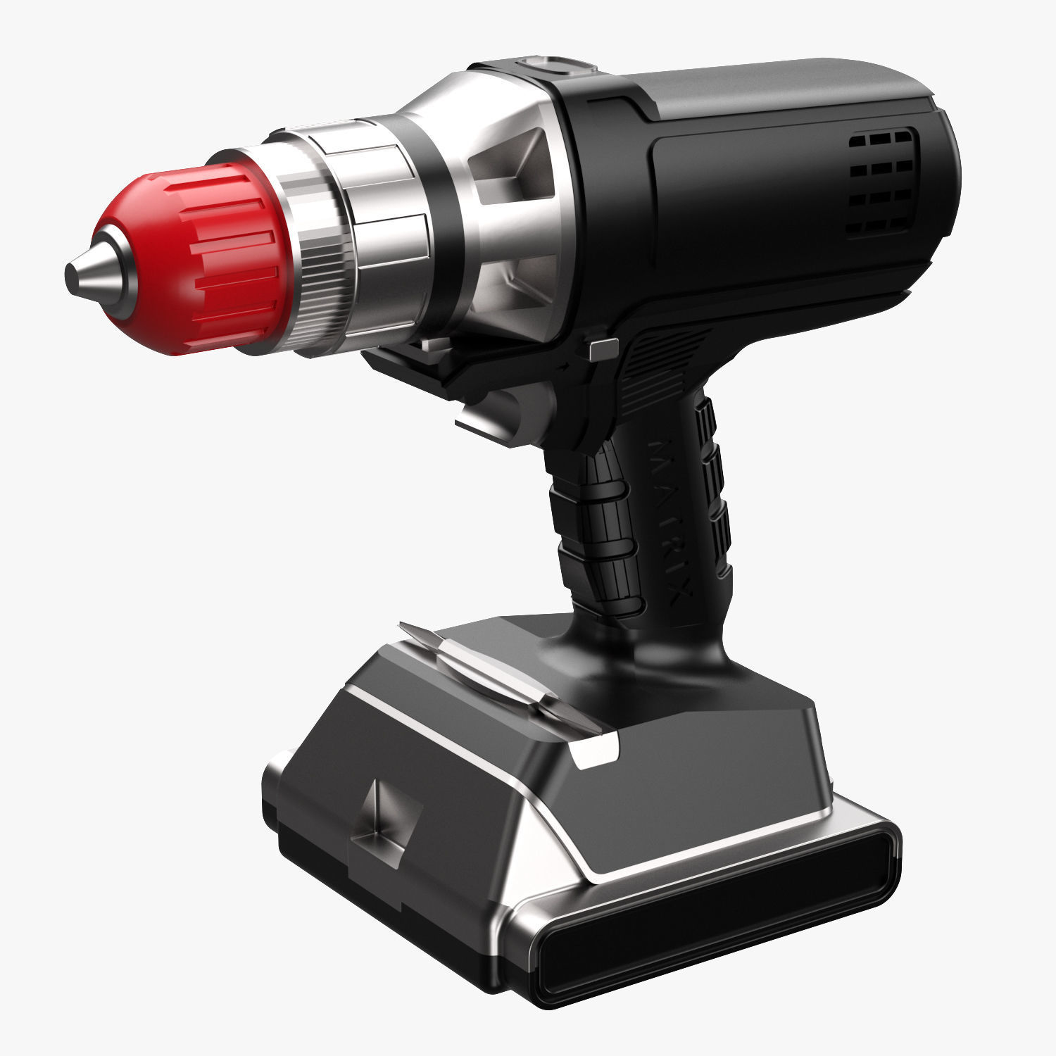  Hand Drill 12 3D model_1