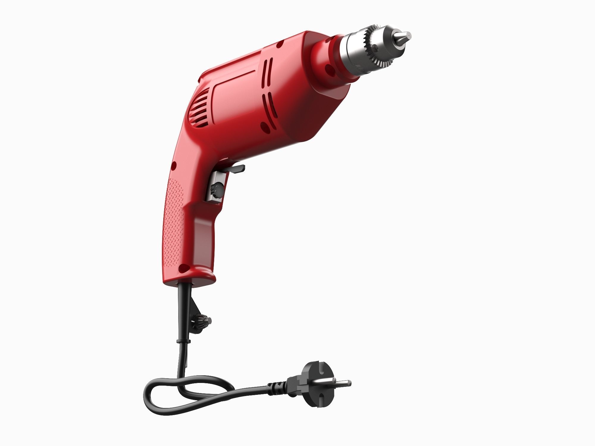  Hand Drill 13 3D model_5