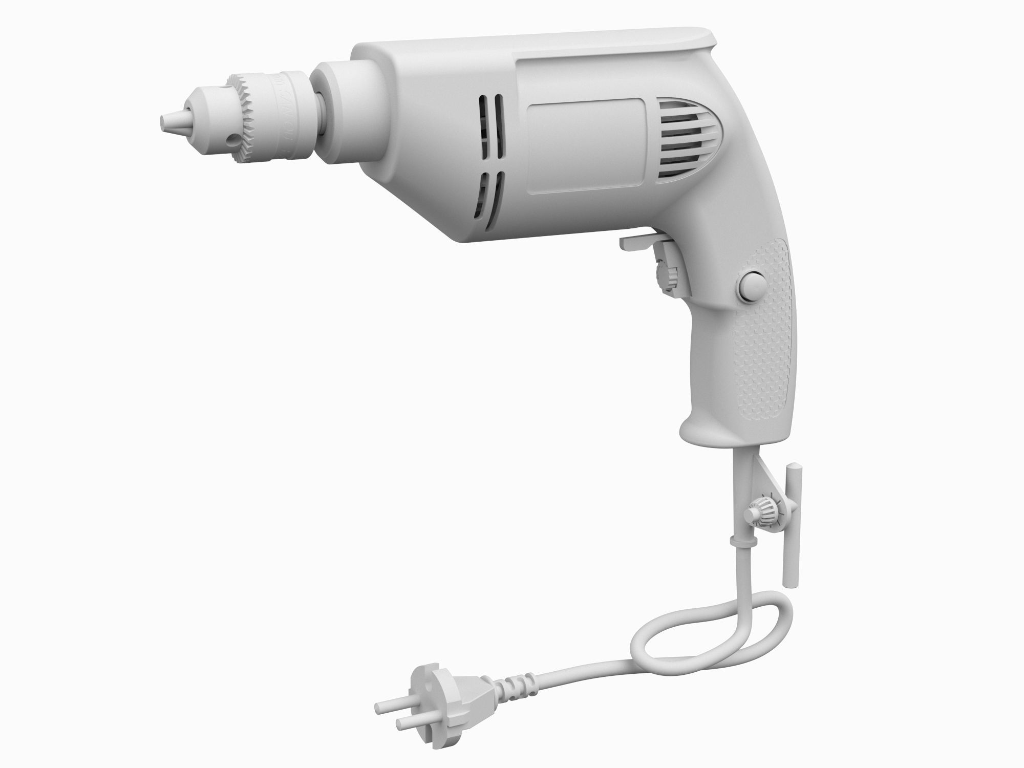  Hand Drill 13 3D model_6