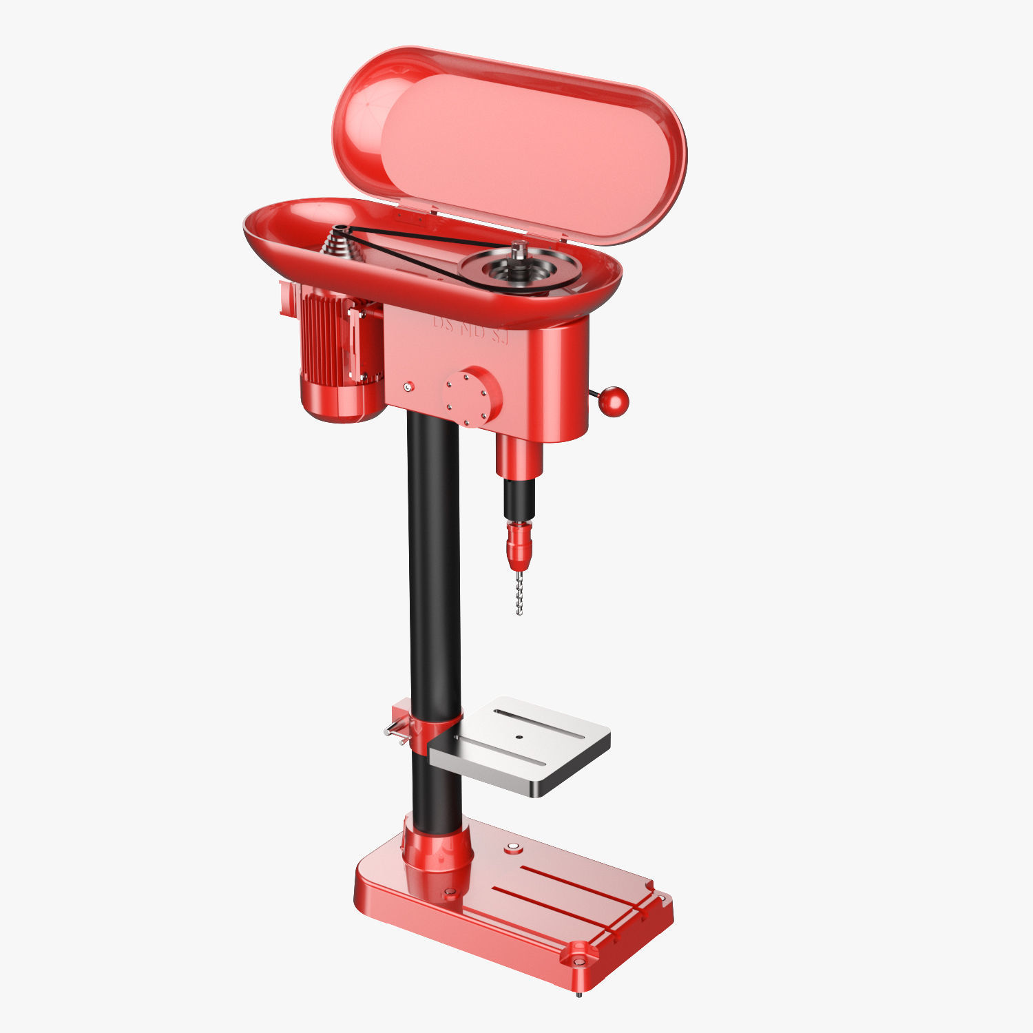  Hand Drill 14 3D model_1