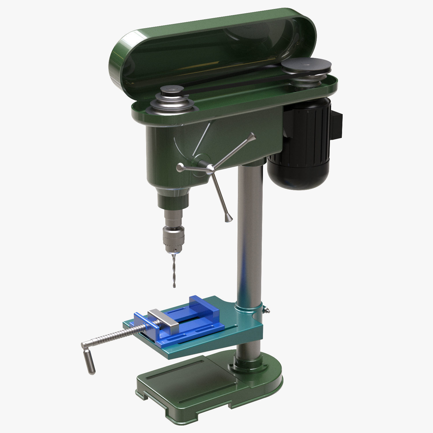  Hand Drill 15 3D model_1