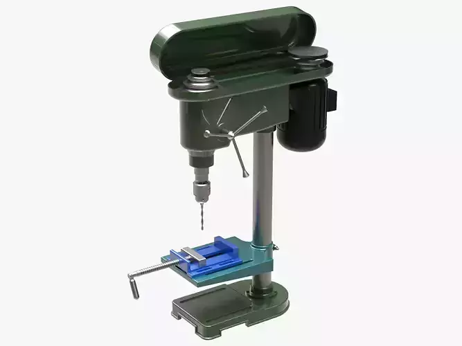  Hand Drill 15 3D model