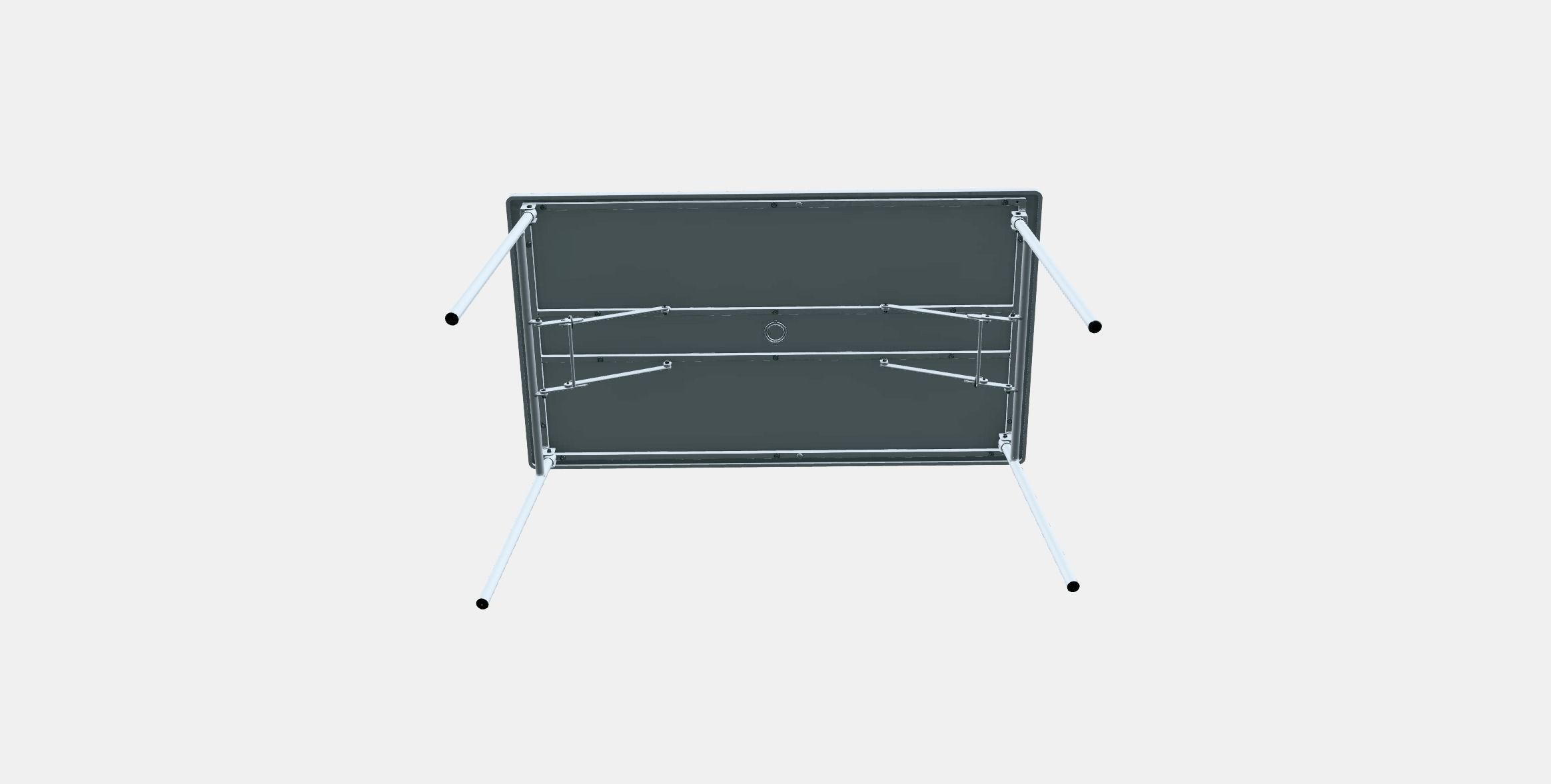 TORPARO Table outdoor Low-poly 3D model_7