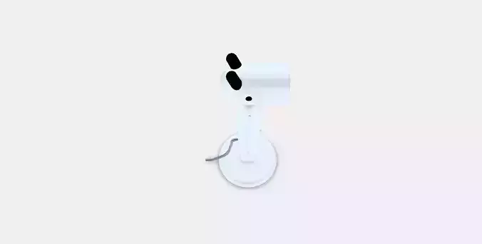 KRUX LED work lamp 1 Low-poly 3D model