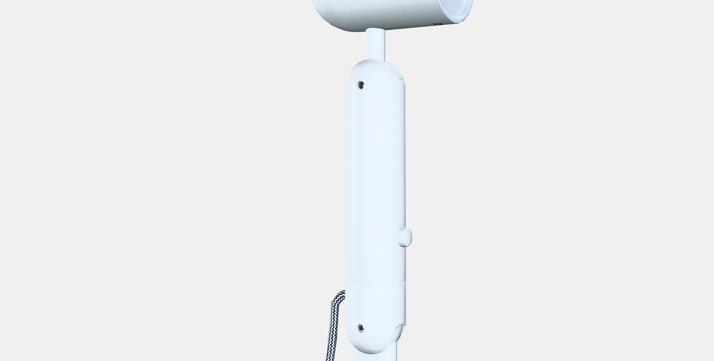 KRUX LED work lamp 1 Low-poly 3D model_6