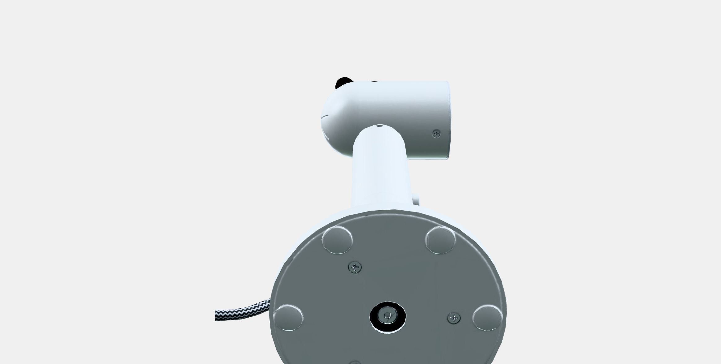 KRUX LED work lamp 1 Low-poly 3D model_8