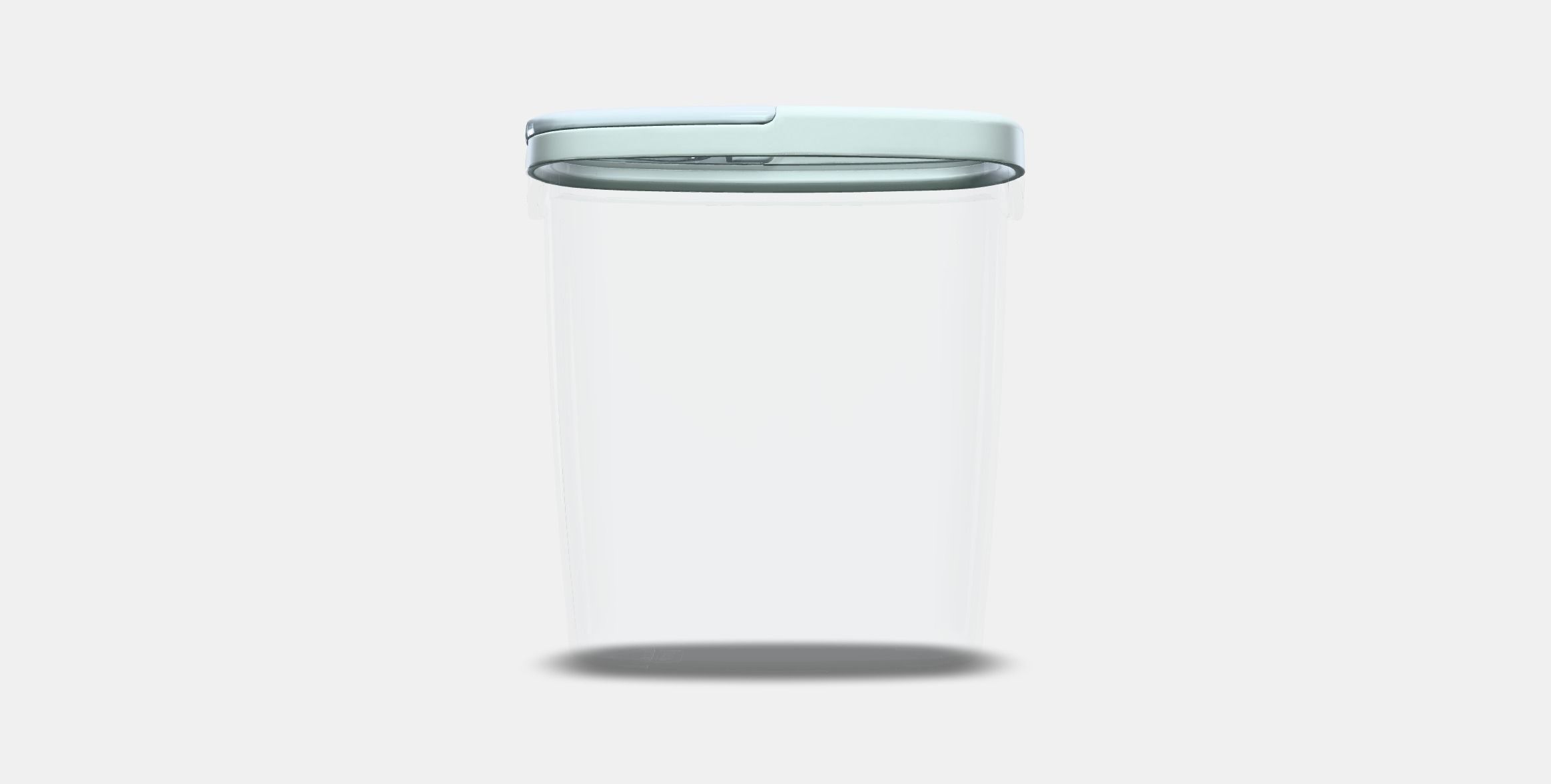 IKEA 365 lidded jar for dry foods Low-poly 3D model_10