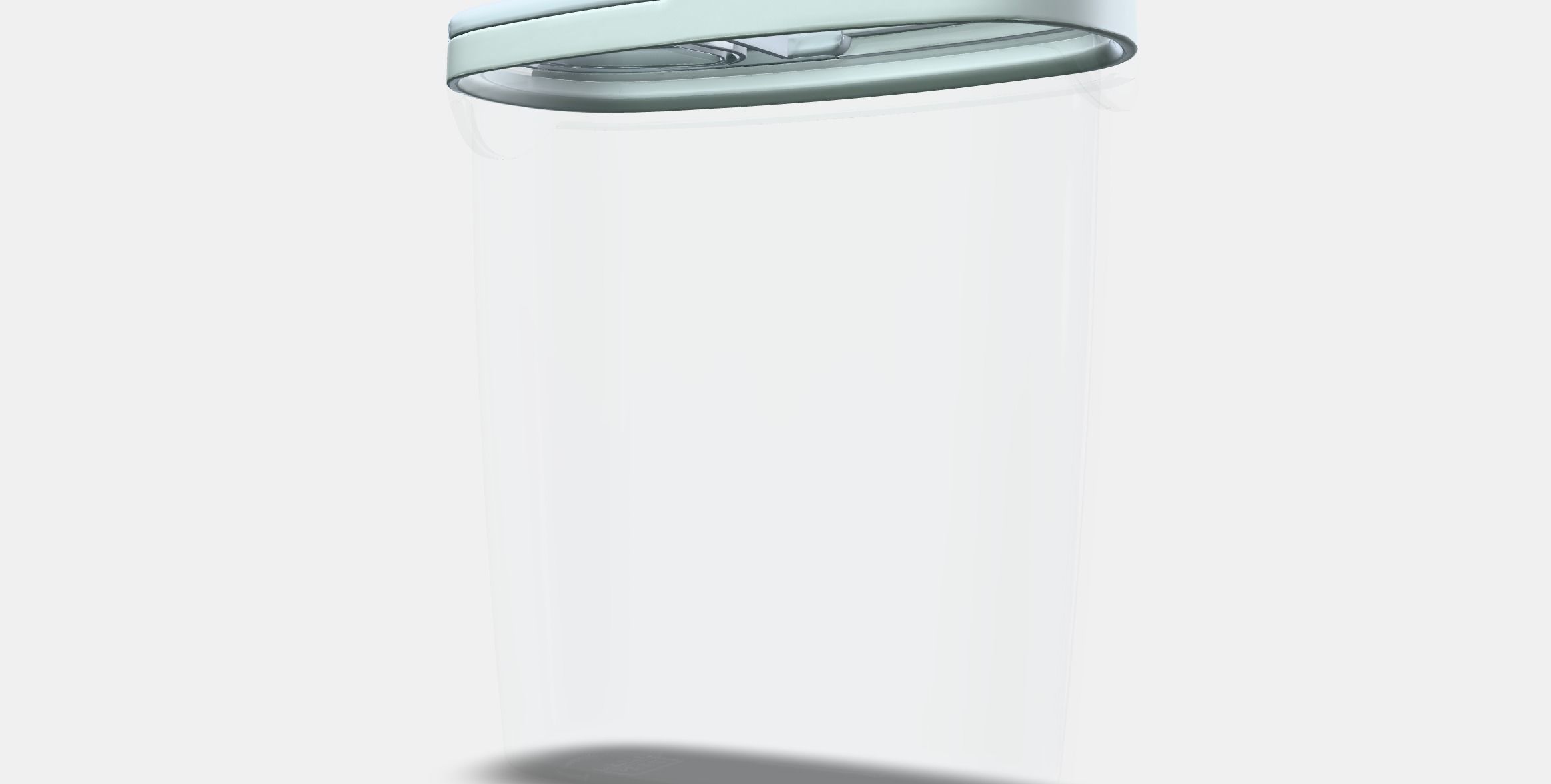 IKEA 365 lidded jar for dry foods Low-poly 3D model_13