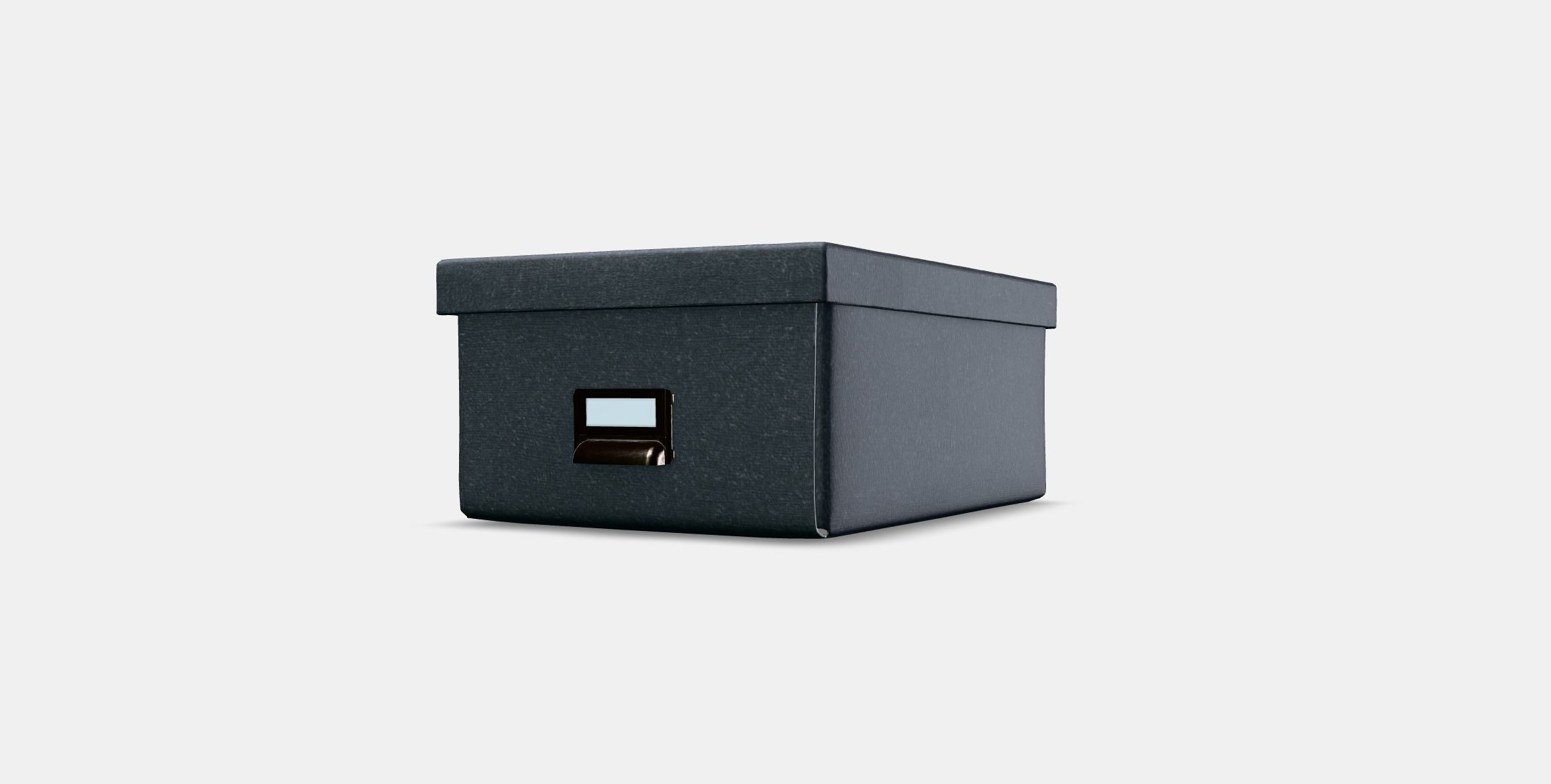 TJOG Storage box with lid 4 Low-poly 3D model_10