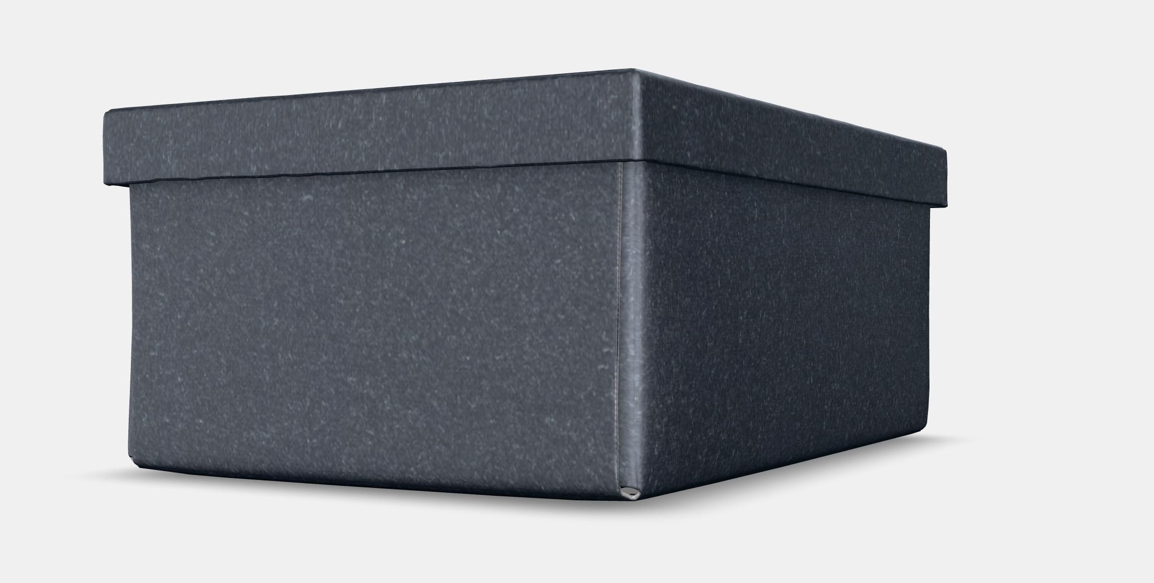 TJOG Storage box with lid 4 Low-poly 3D model_4