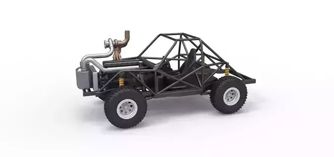 Uphill Sand Racing Dragster Base Scale 1 to 25