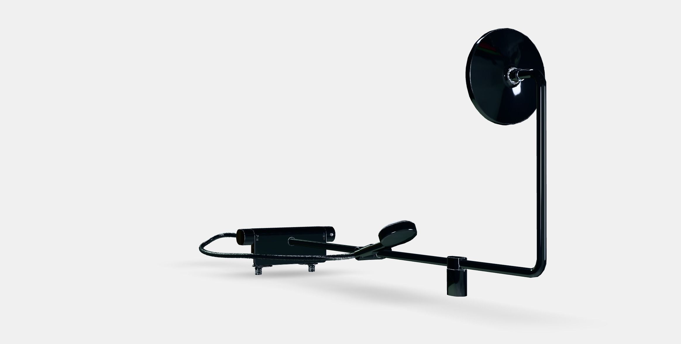 BROGRUND Shower Shower Set with Thermal Mixer Low-poly 3D model_2