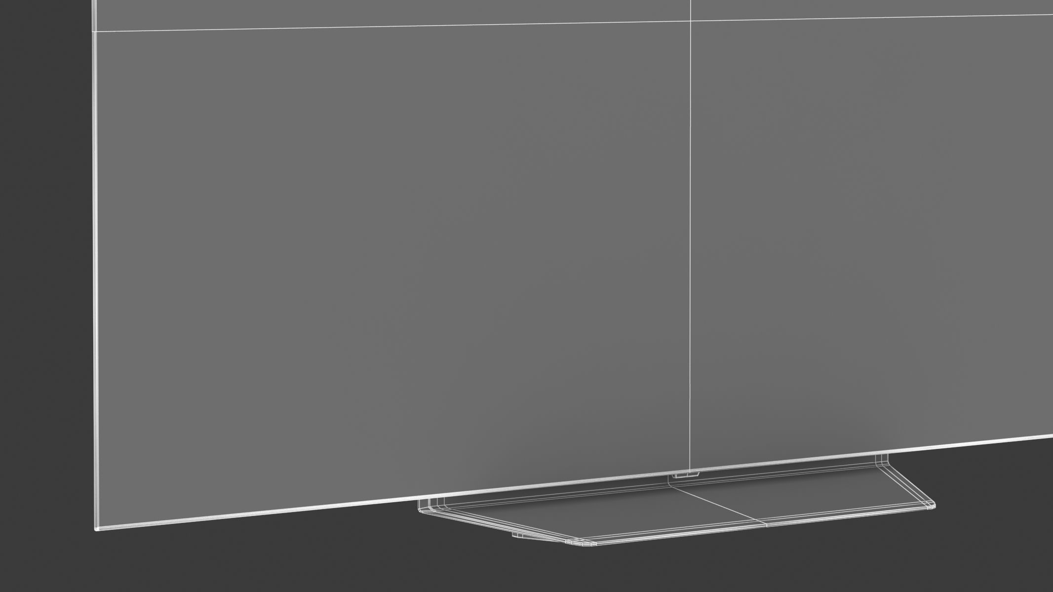 LG OLED TV B3 77 inch 4K Smart TV Self Lit OLED Pixels 3D model_35