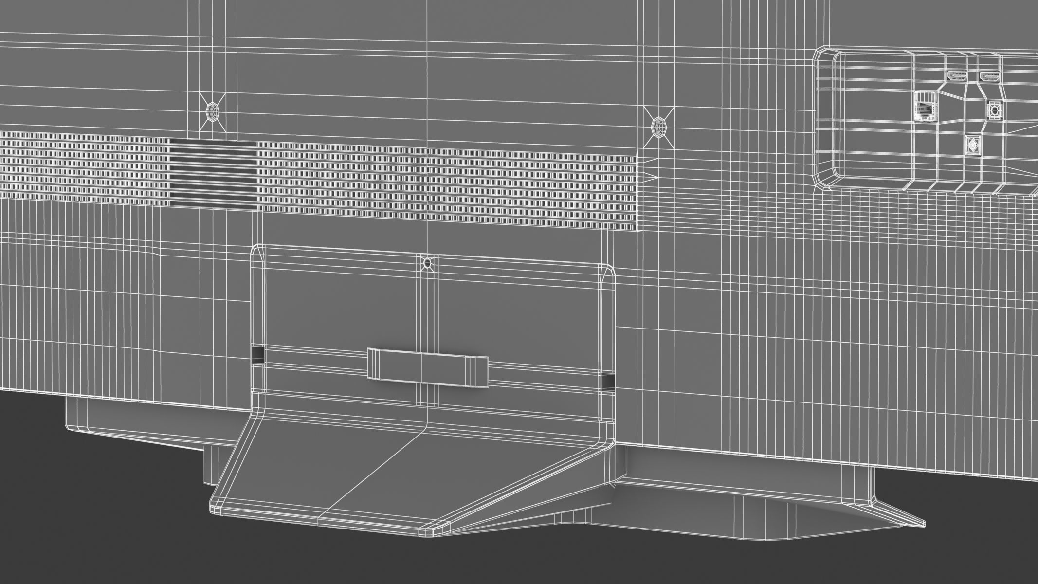 LG OLED TV B3 77 inch 4K Smart TV Self Lit OLED Pixels 3D model_37