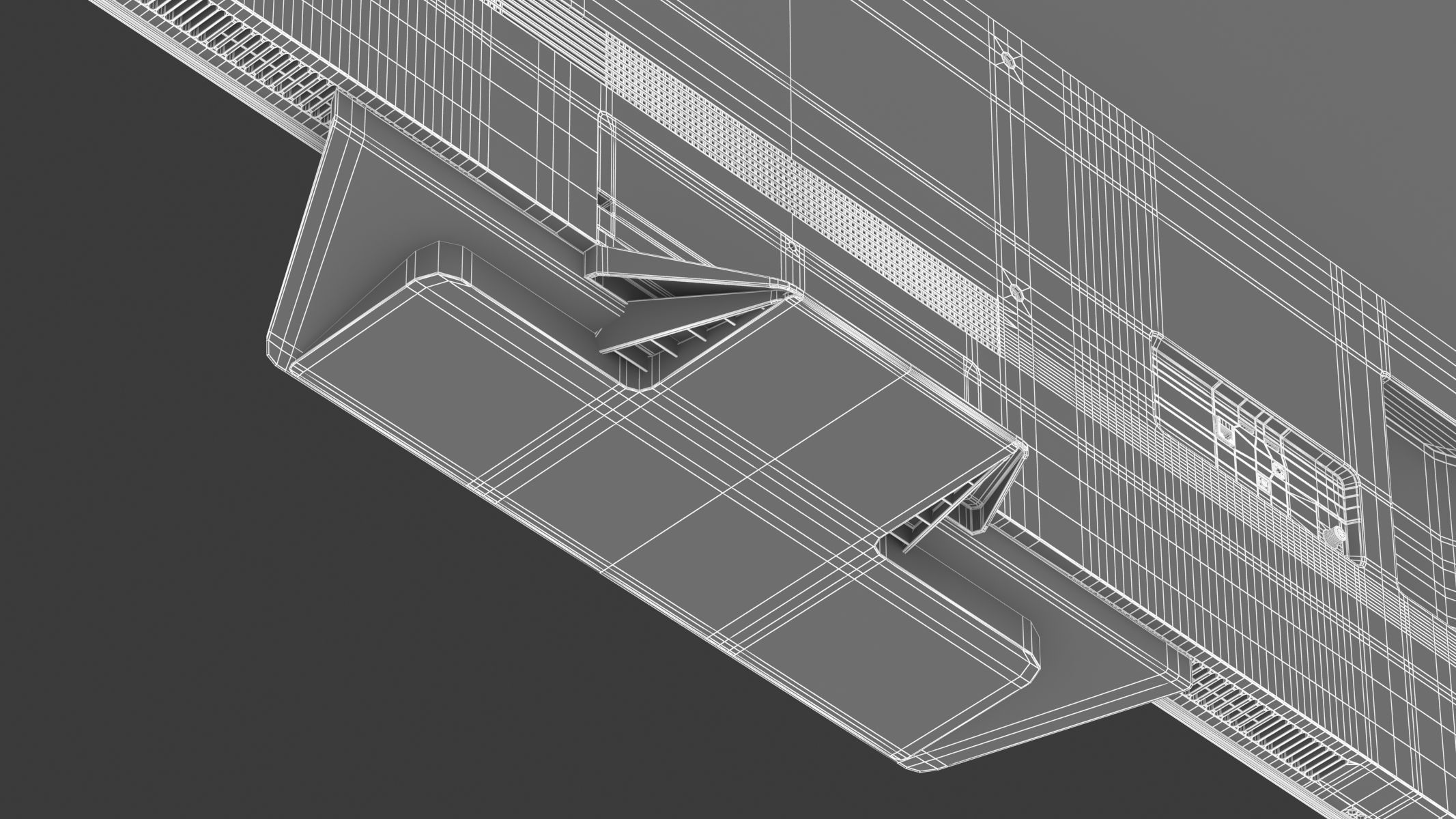 LG OLED TV B3 77 inch 4K Smart TV Self Lit OLED Pixels 3D model_39