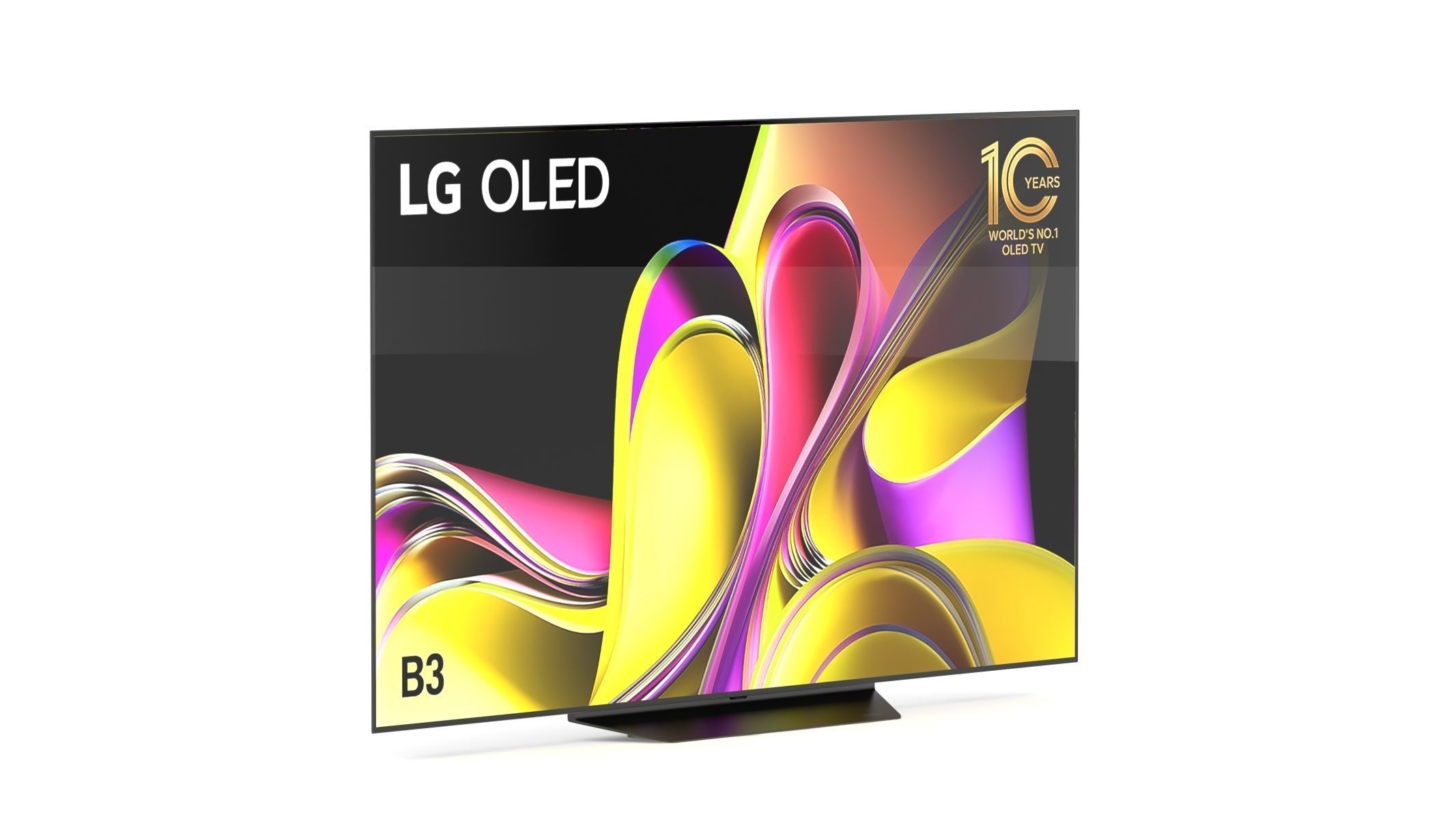 LG OLED TV B3 77 inch 4K Smart TV Self Lit OLED Pixels 3D model_2