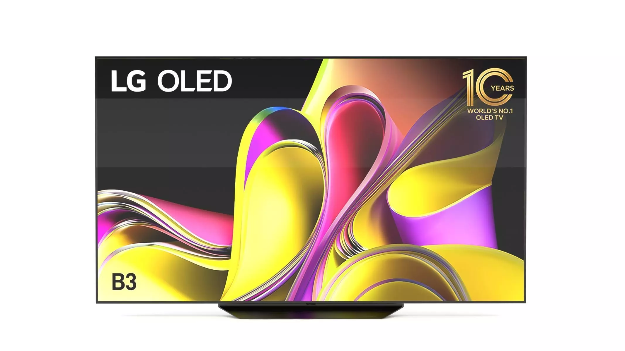 LG OLED TV B3 77 inch 4K Smart TV Self Lit OLED Pixels 3D model_0