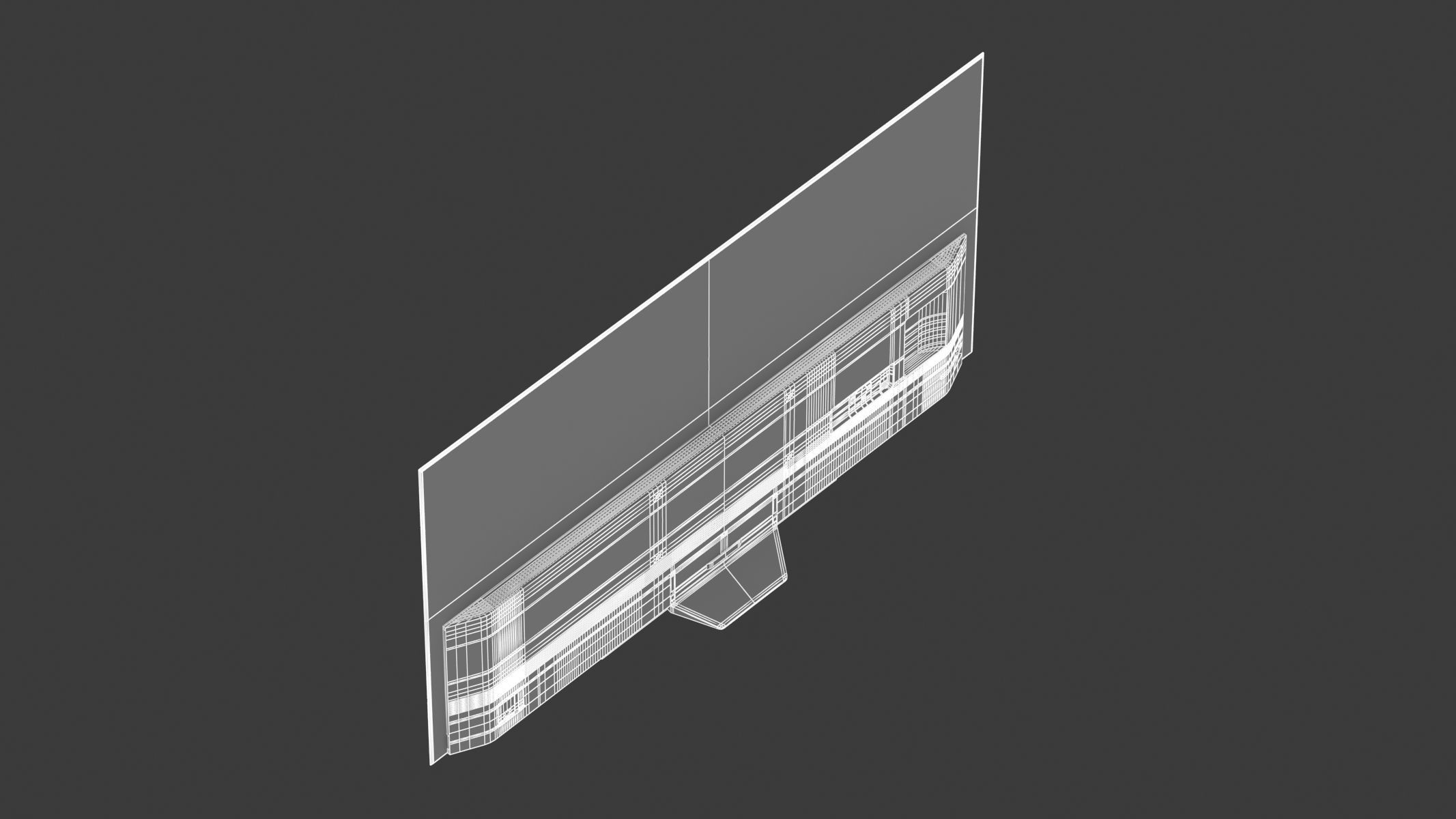 LG OLED TV B3 77 inch 4K Smart TV Self Lit OLED Pixels 3D model_28