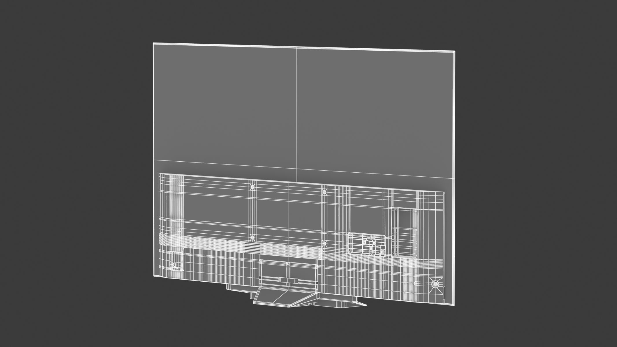 LG OLED TV B3 77 inch 4K Smart TV Self Lit OLED Pixels 3D model_27