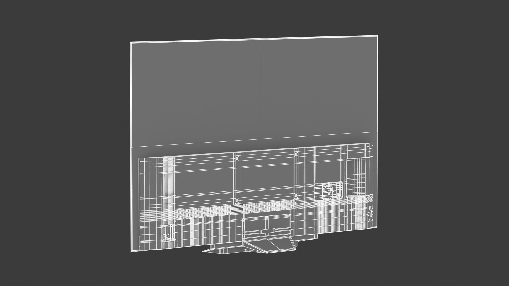 LG OLED TV B3 77 inch 4K Smart TV Self Lit OLED Pixels 3D model_21