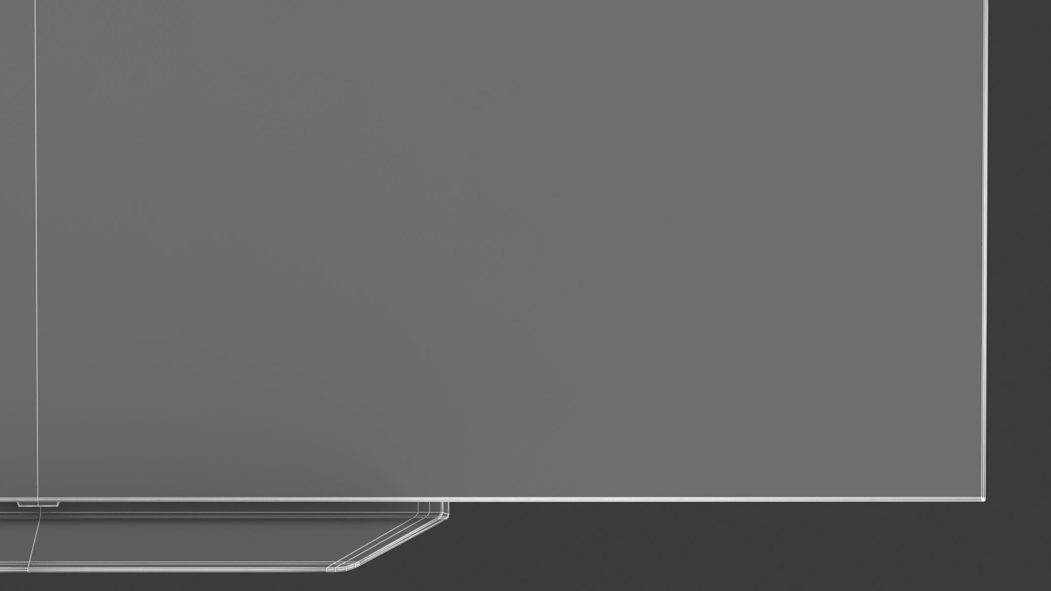 LG OLED TV B3 77 inch 4K Smart TV Self Lit OLED Pixels 3D model_34