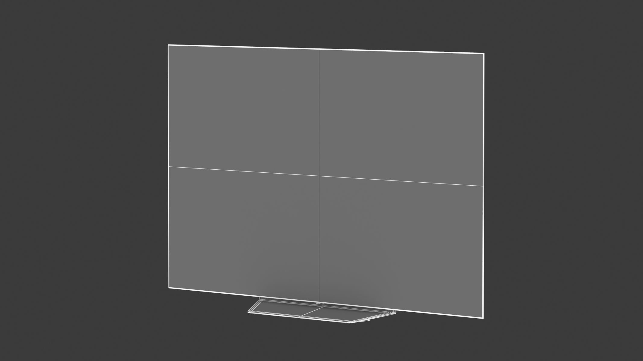 LG OLED TV B3 77 inch 4K Smart TV Self Lit OLED Pixels 3D model_24