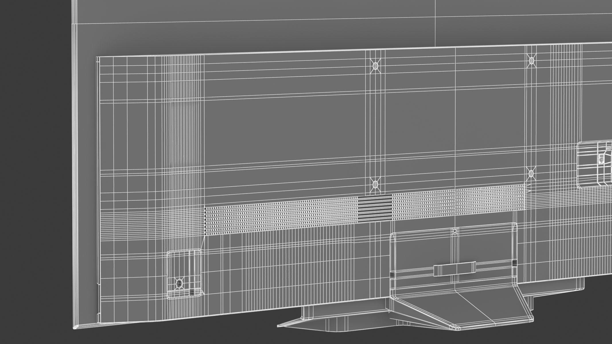 LG OLED TV B3 77 inch 4K Smart TV Self Lit OLED Pixels 3D model_31