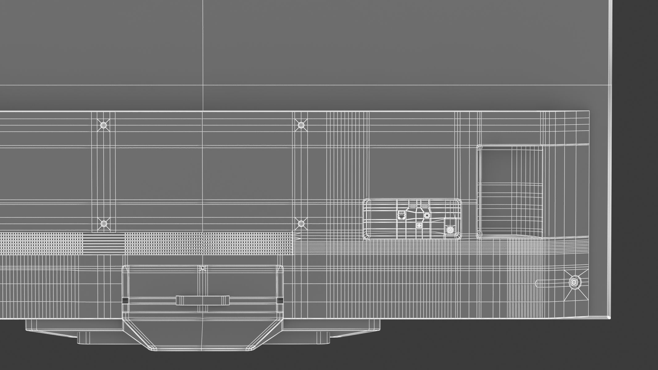 LG OLED TV B3 77 inch 4K Smart TV Self Lit OLED Pixels 3D model_30