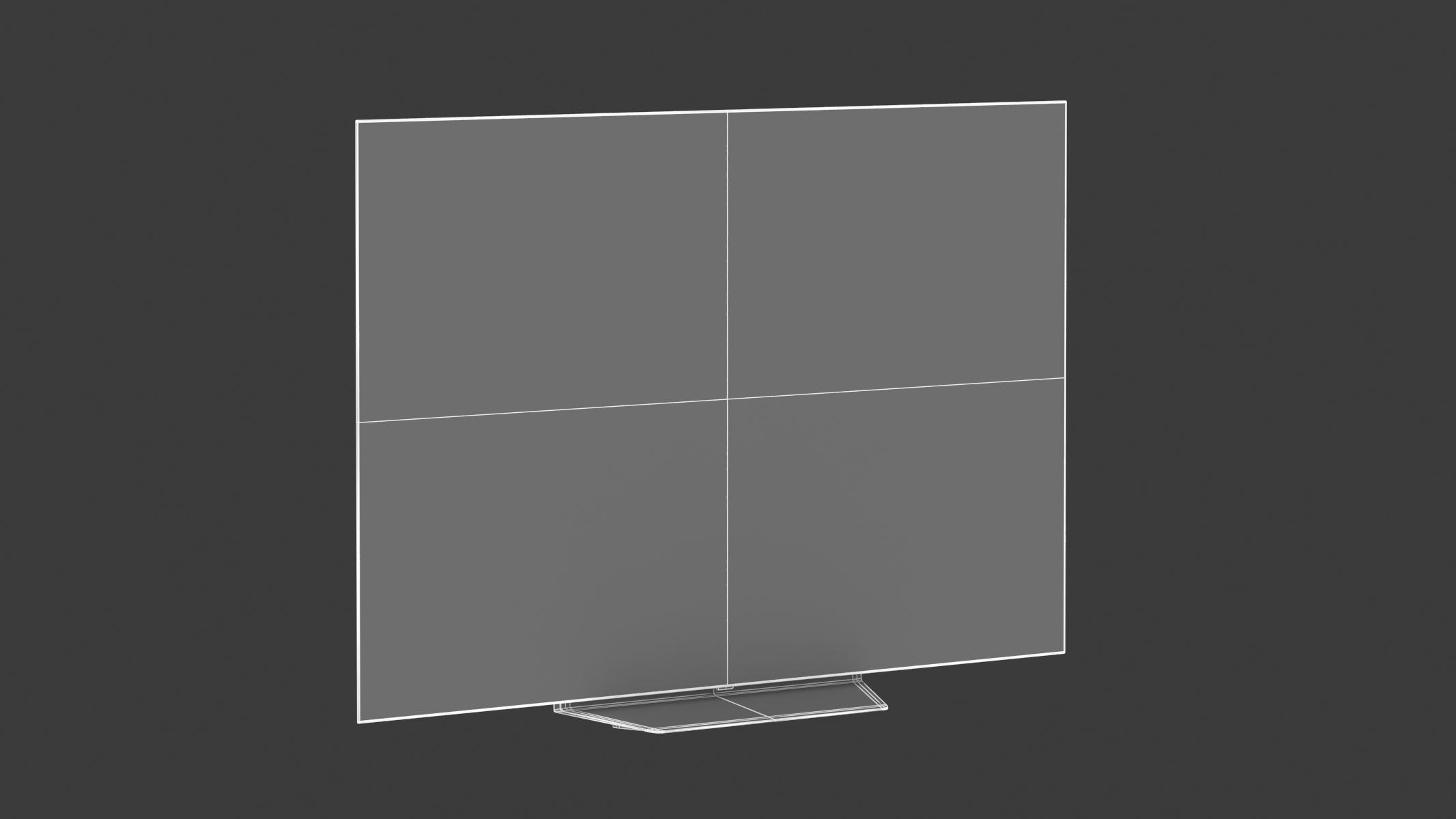 LG OLED TV B3 77 inch 4K Smart TV Self Lit OLED Pixels 3D model_25