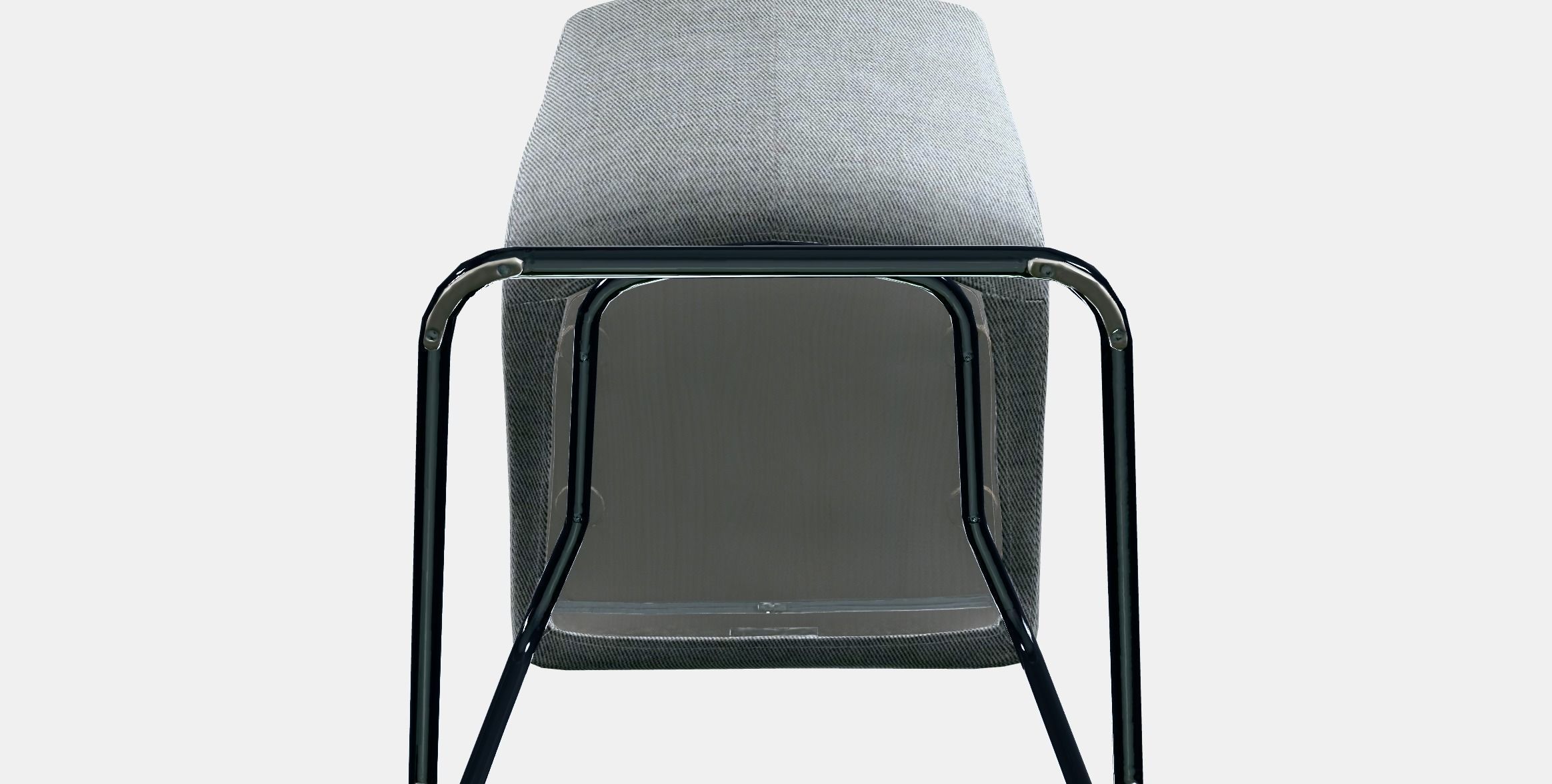 LUSTEBO Chair Low-poly 3D model_9