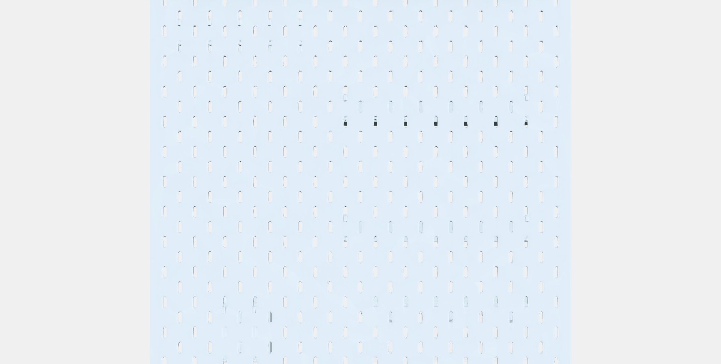 SKADIS Pegboard combination Low-poly 3D model_15