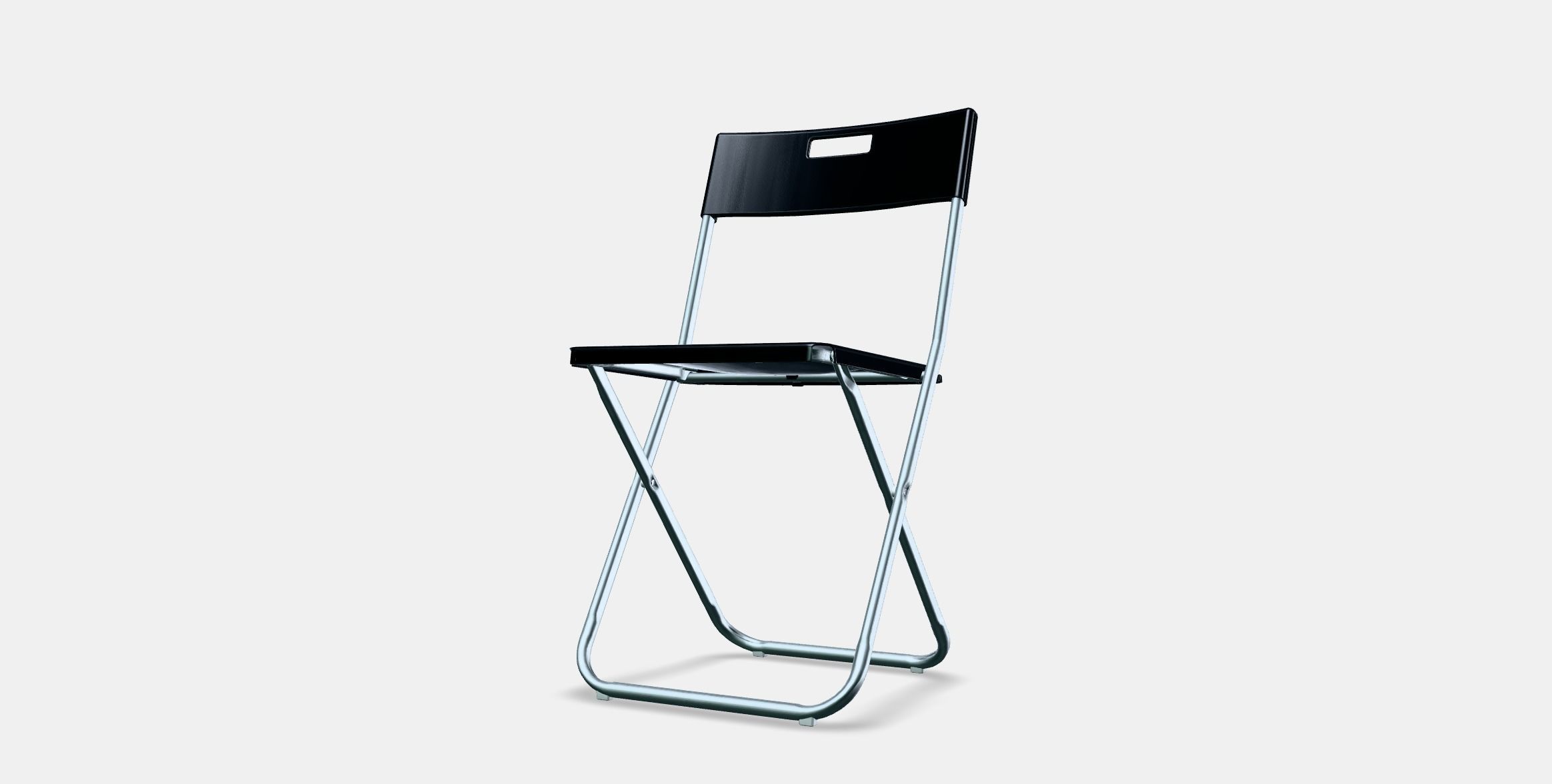 GUNDE Folding Chair Low-poly 3D model_11