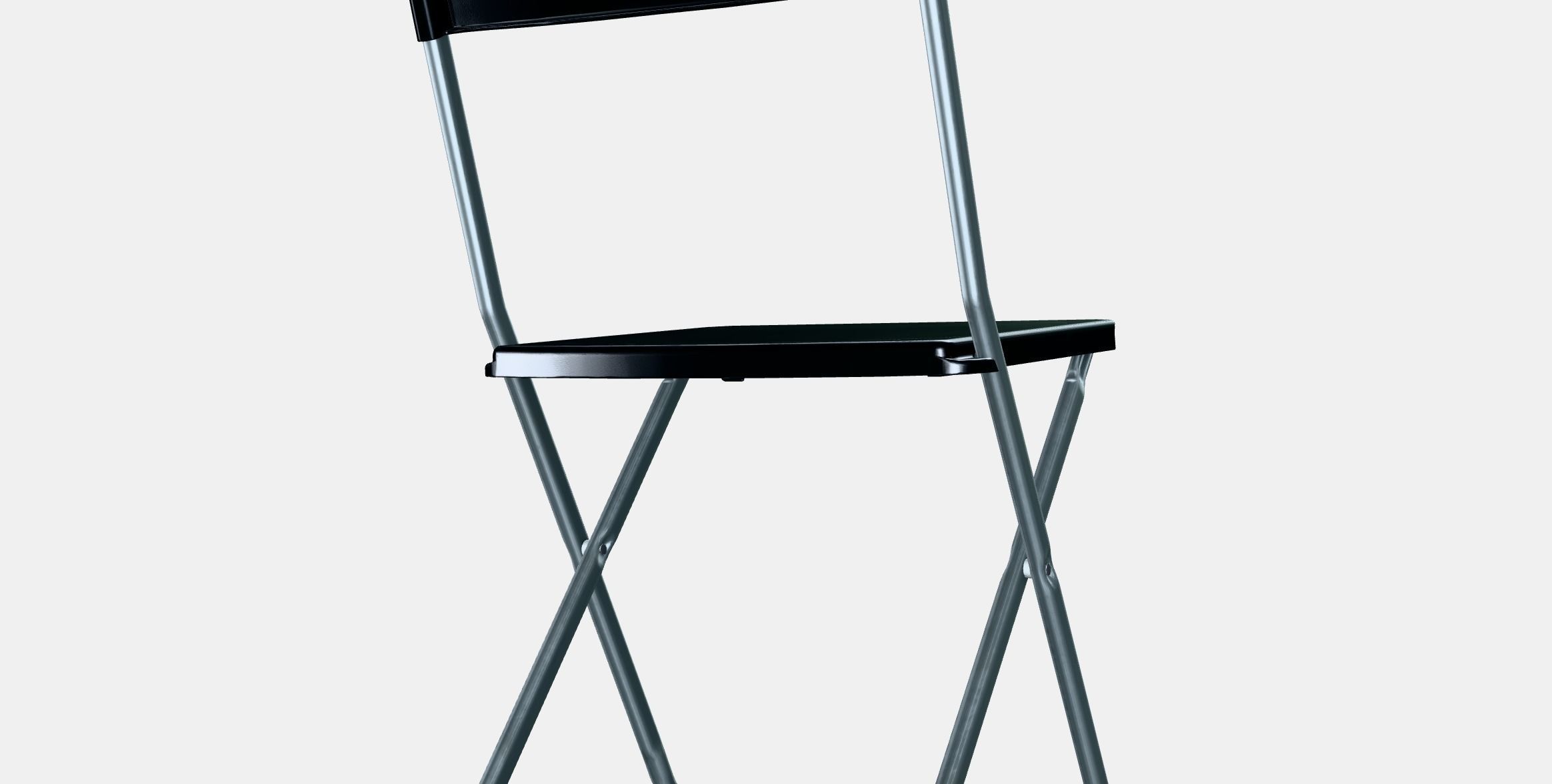 GUNDE Folding Chair Low-poly 3D model_5