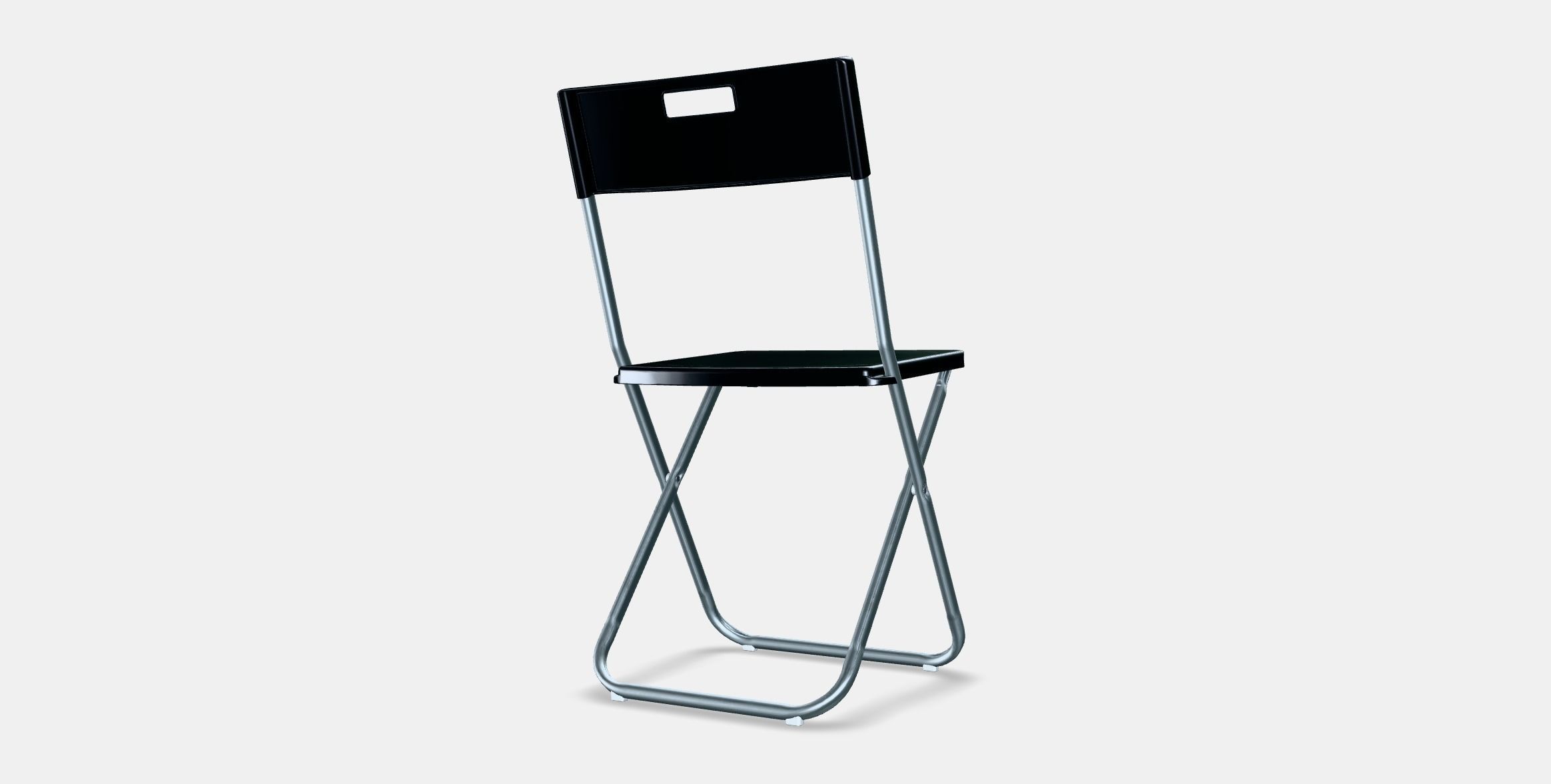 GUNDE Folding Chair Low-poly 3D model_4