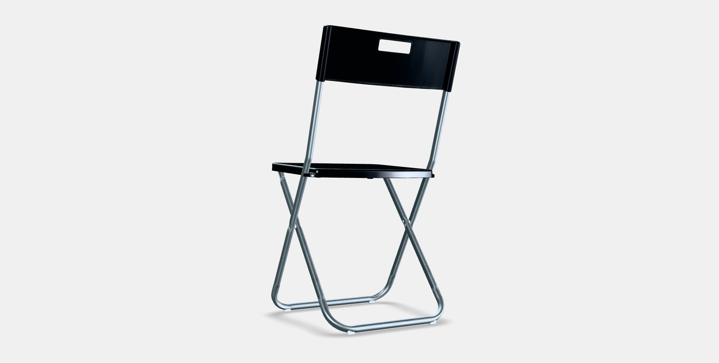 GUNDE Folding Chair Low-poly 3D model_16