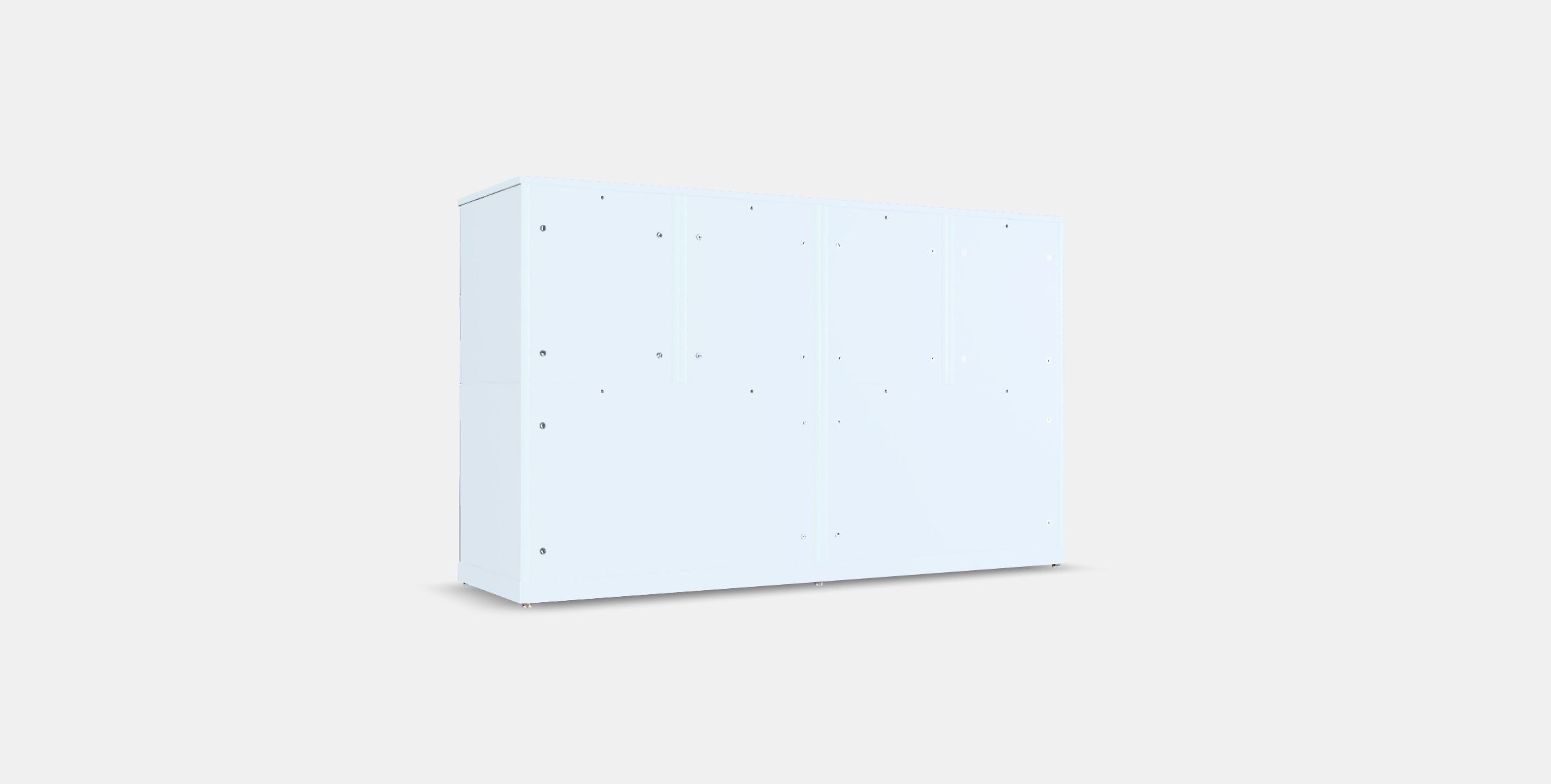 NORDLI Loading crate with 12 drawers Low-poly 3D model_16