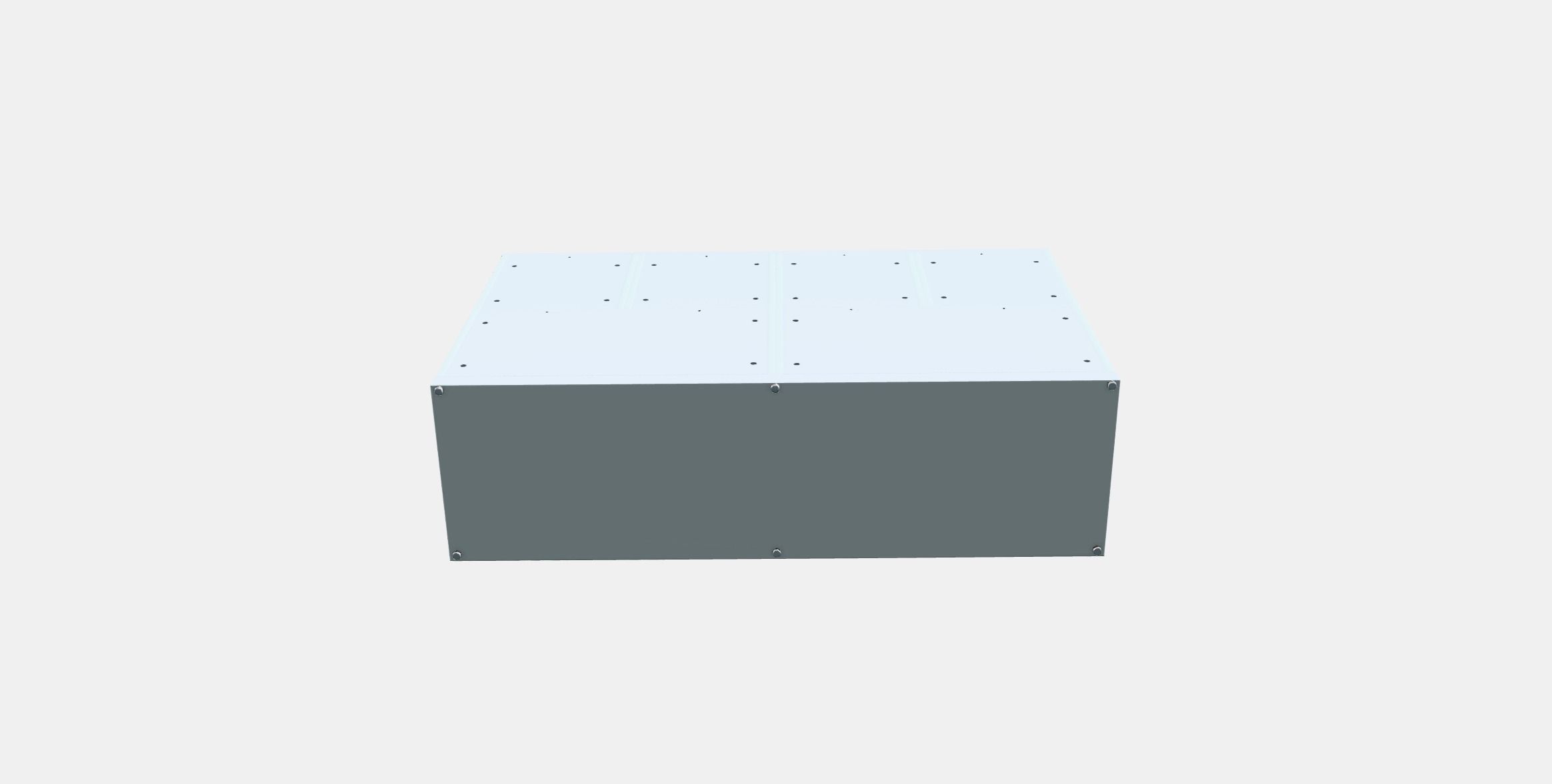 NORDLI Loading crate with 12 drawers Low-poly 3D model_7
