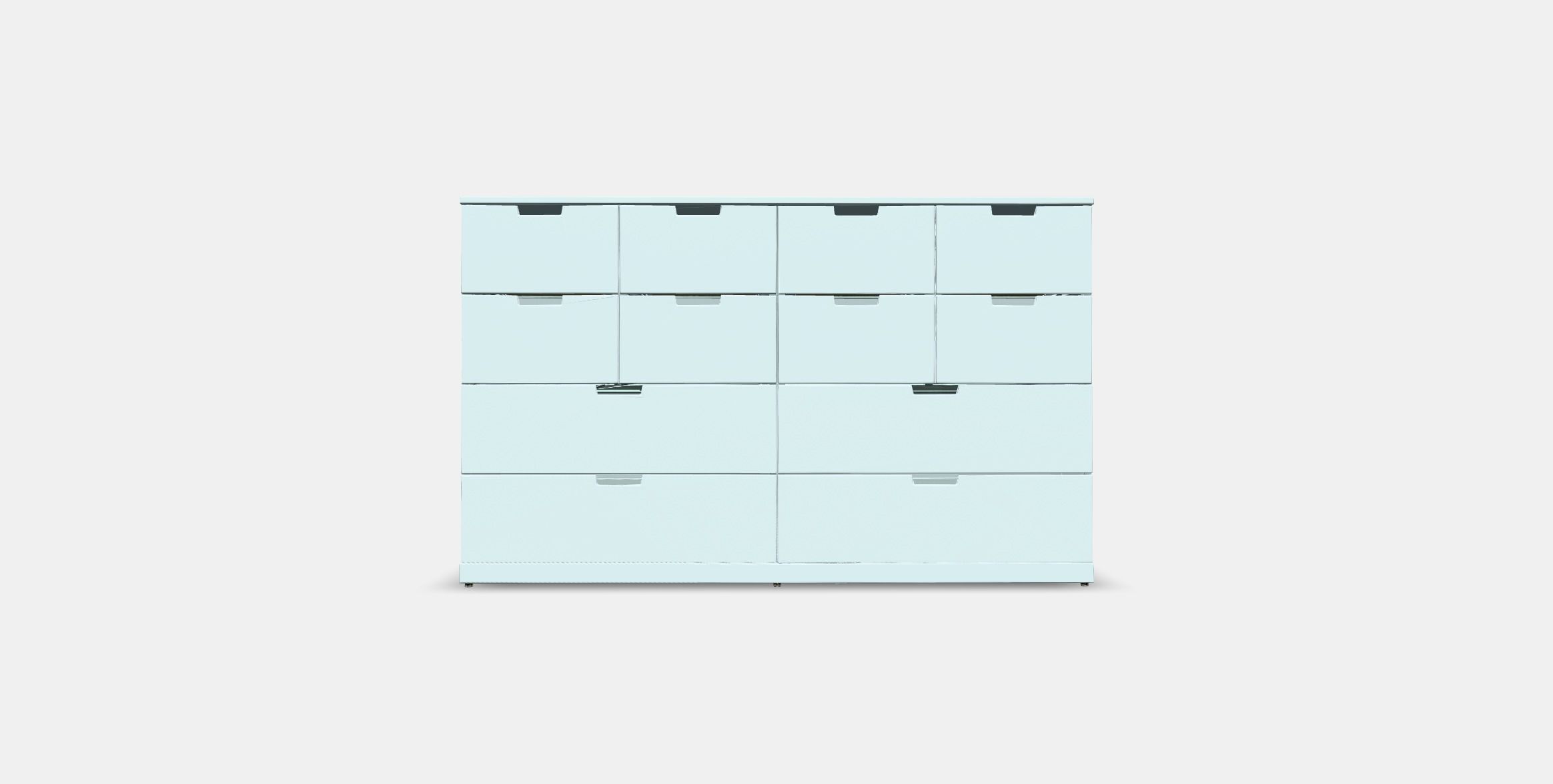 NORDLI Loading crate with 12 drawers Low-poly 3D model_10