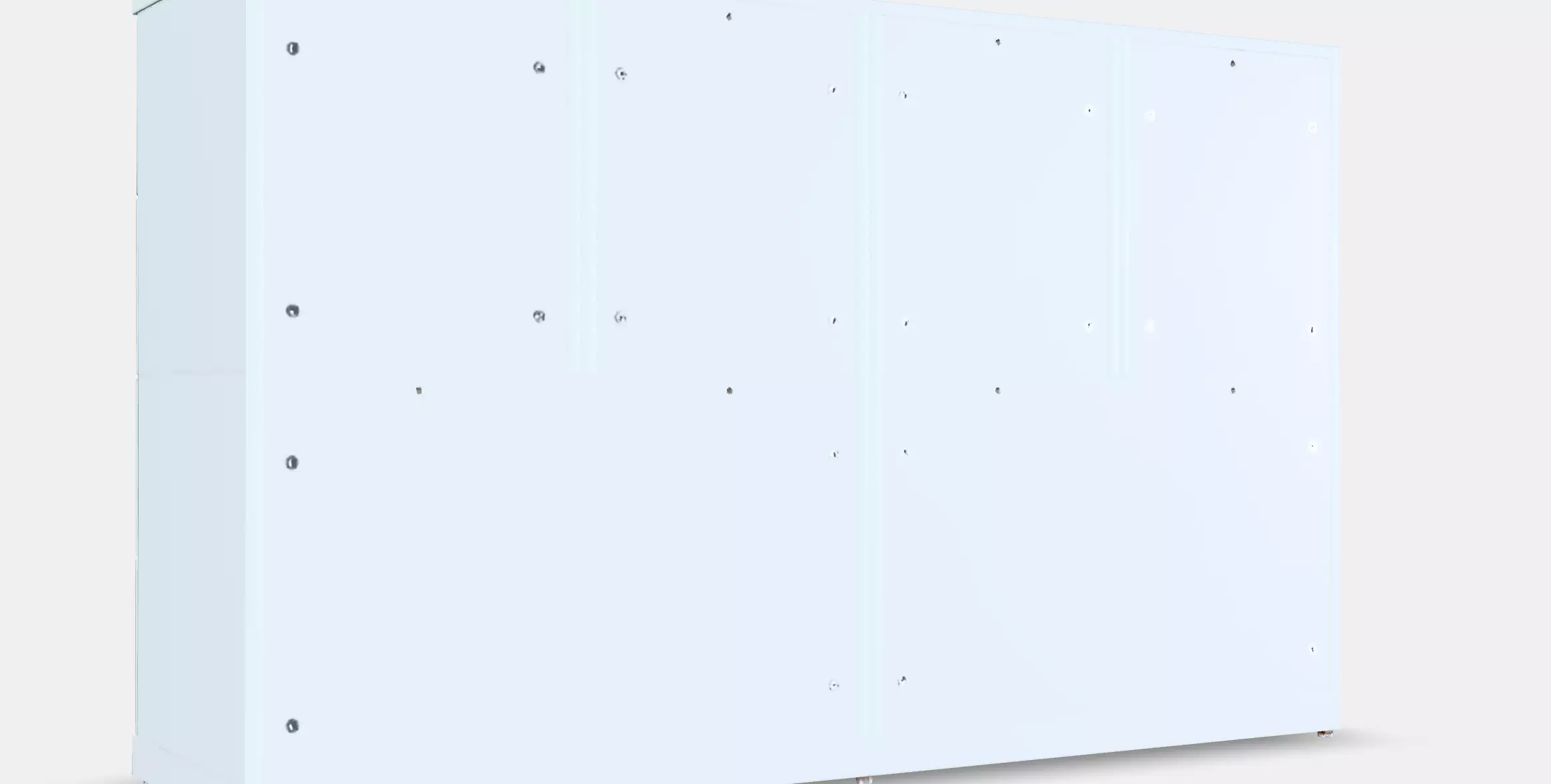 NORDLI Loading crate with 12 drawers Low-poly 3D model_0