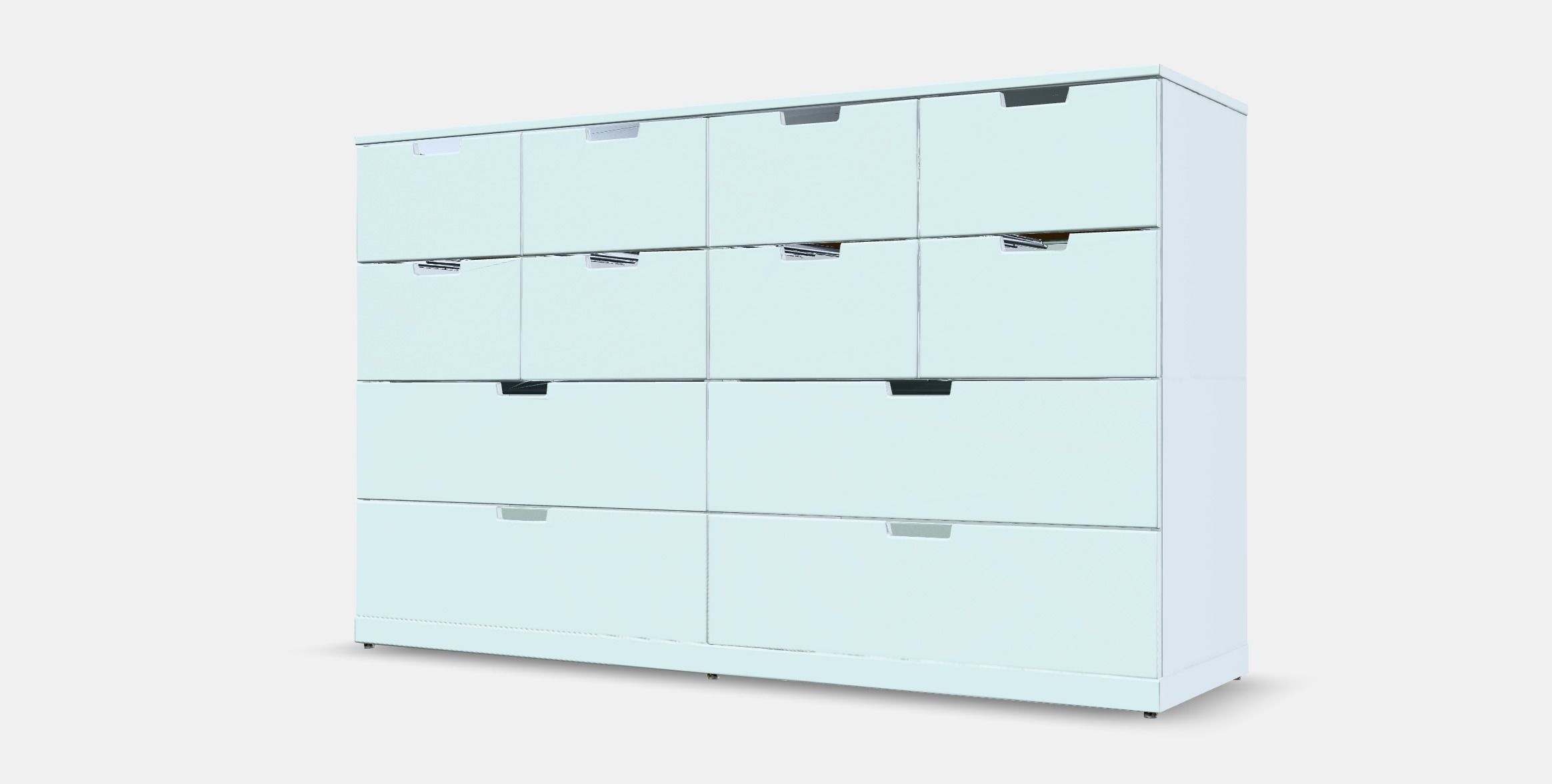 NORDLI Loading crate with 12 drawers Low-poly 3D model_13