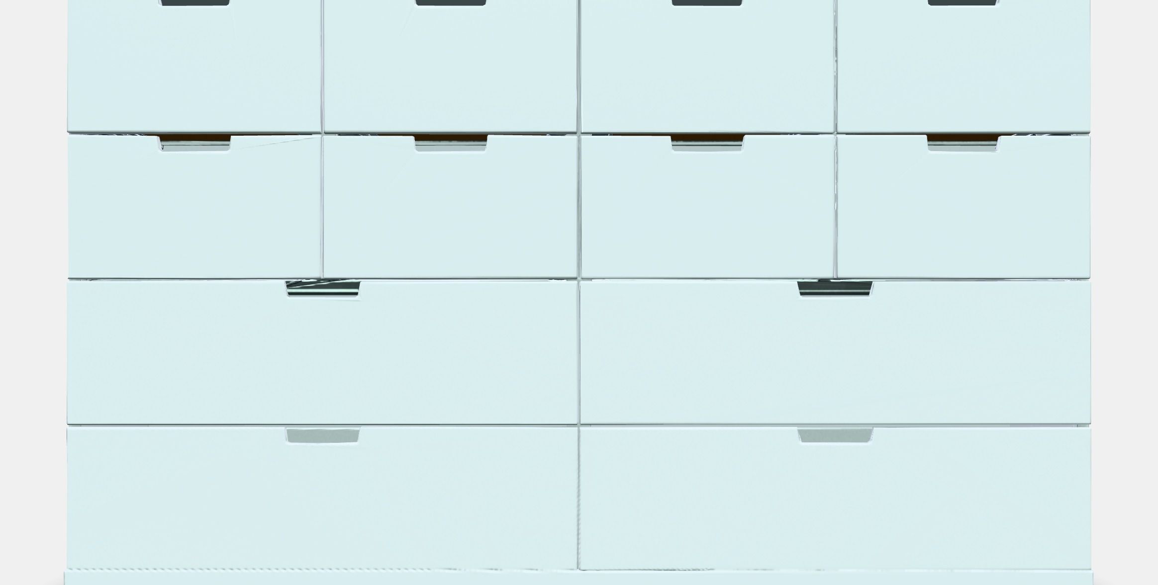 NORDLI Loading crate with 12 drawers Low-poly 3D model_11