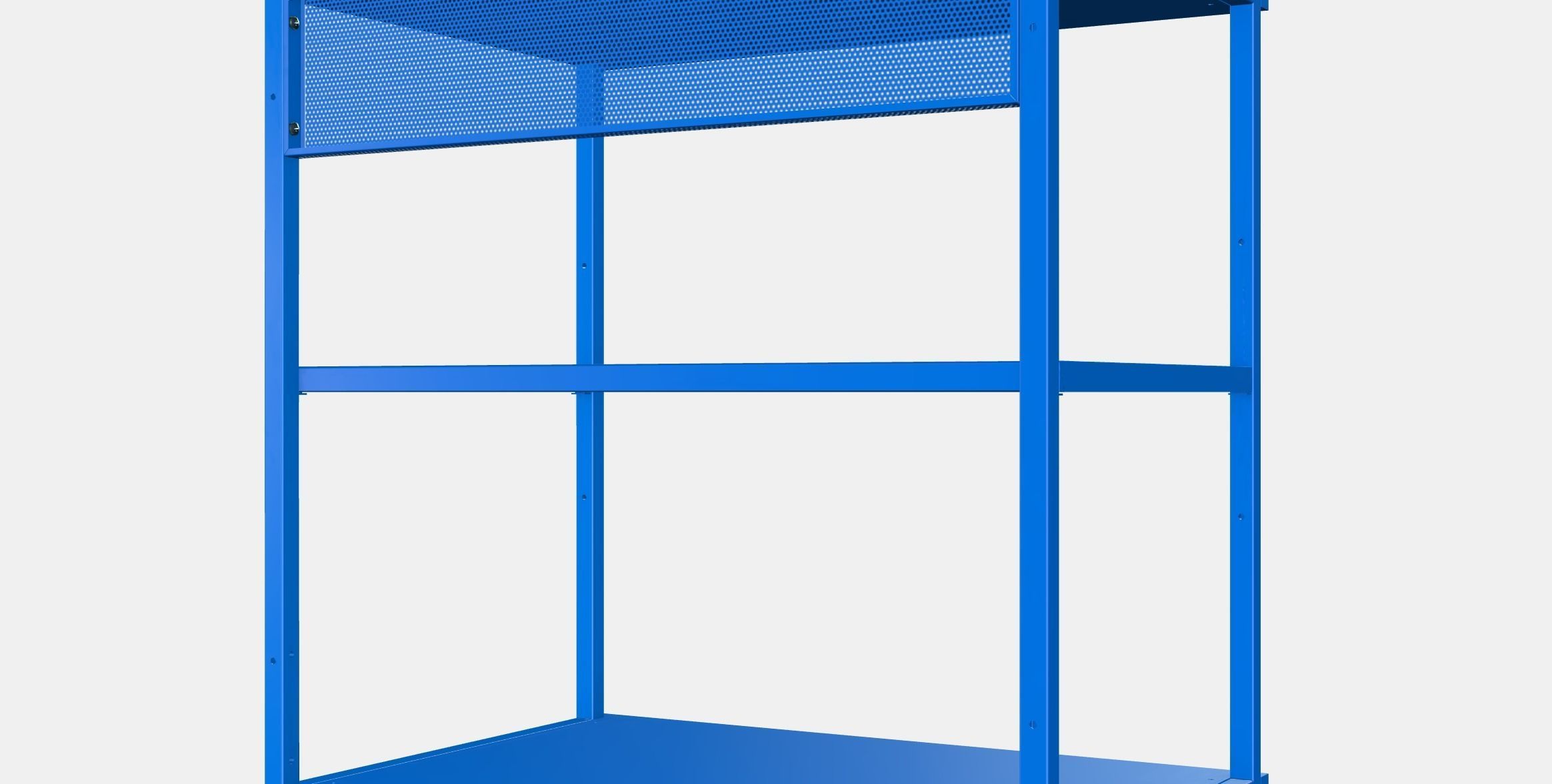 PLATSA Open element with shelves Low-poly 3D model_7