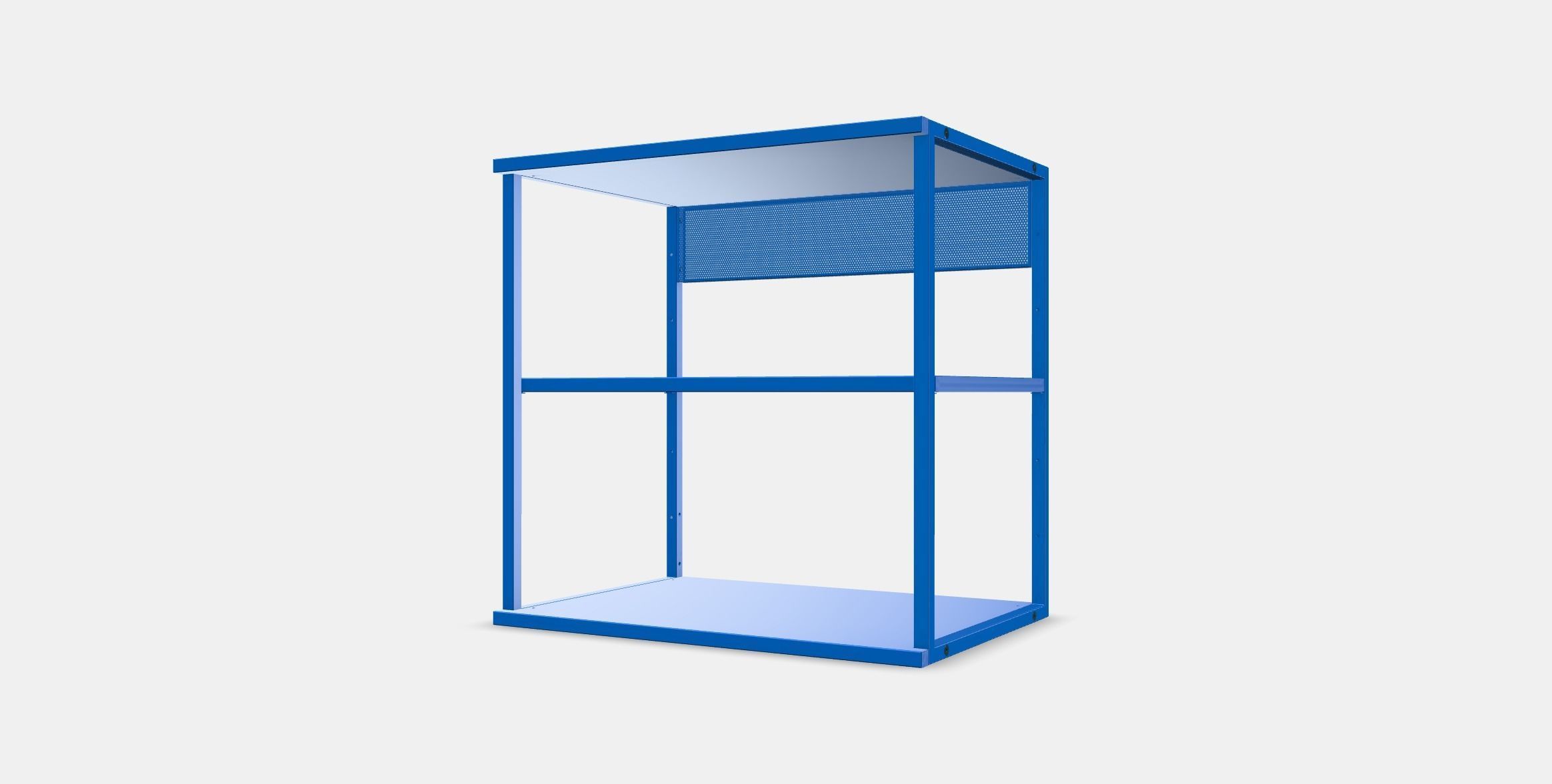 PLATSA Open element with shelves Low-poly 3D model_12