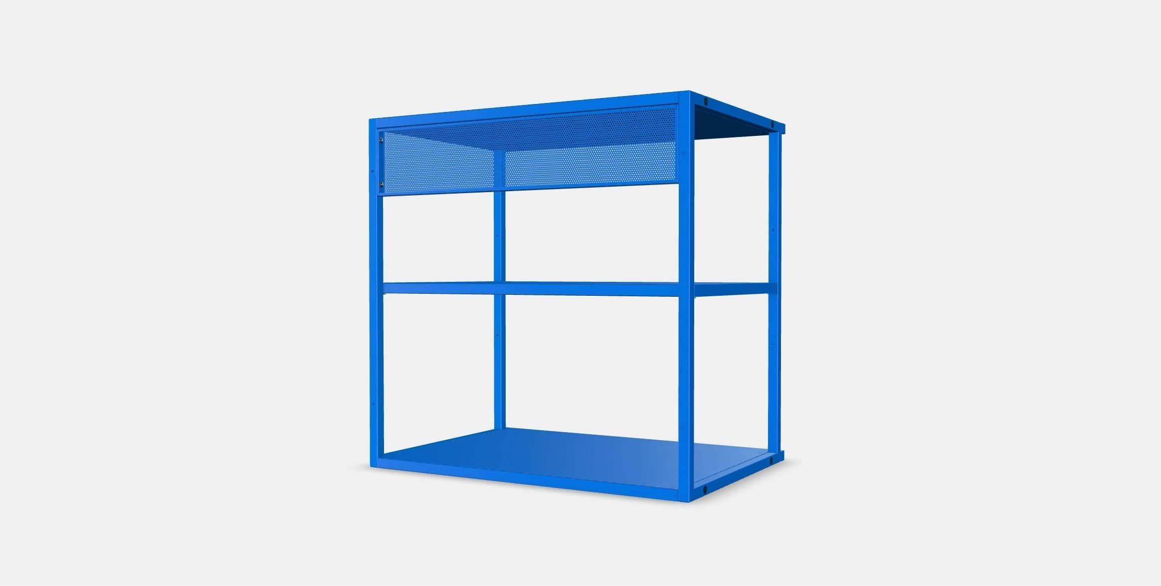 PLATSA Open element with shelves Low-poly 3D model_3