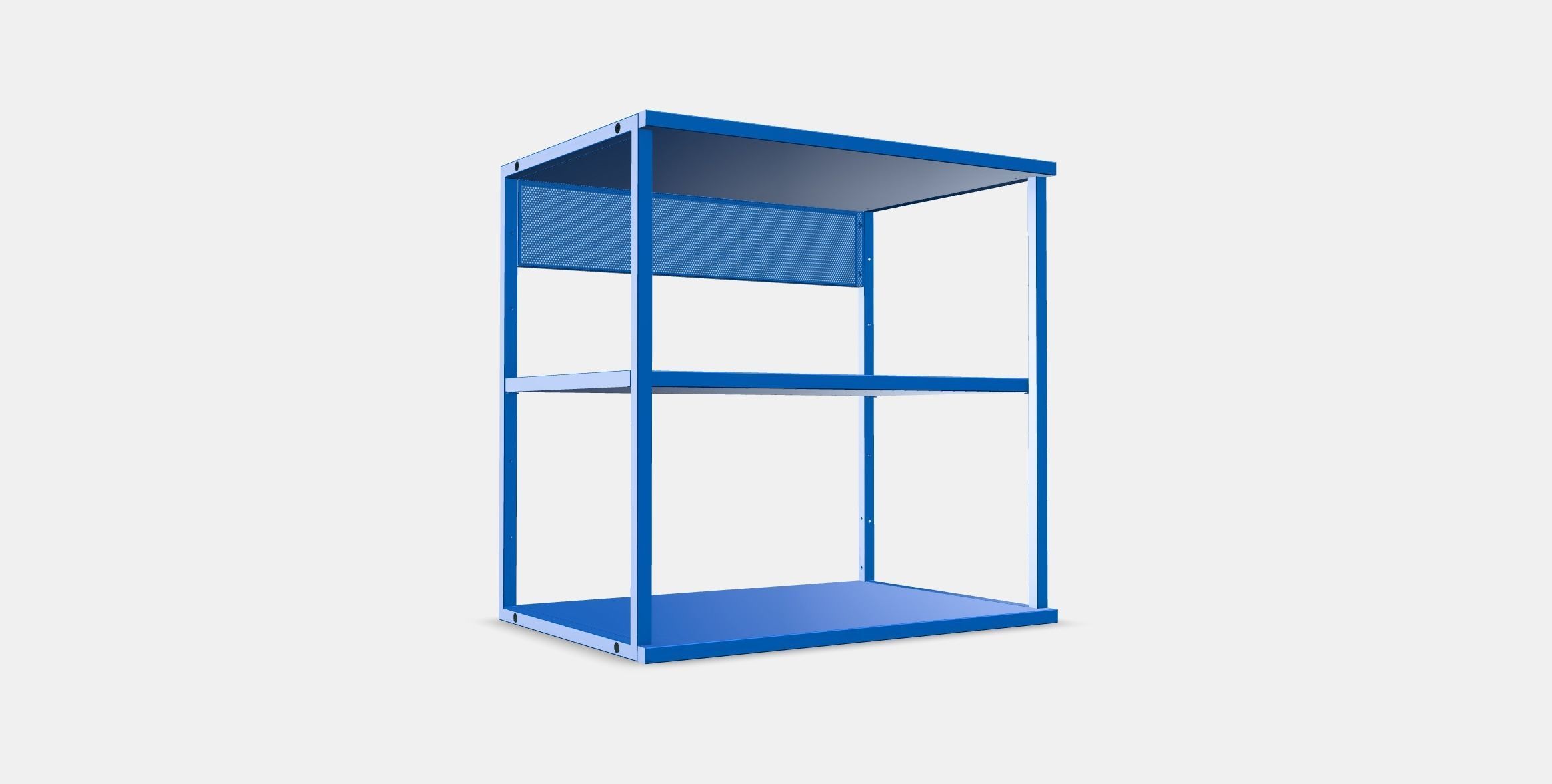 PLATSA Open element with shelves Low-poly 3D model_4
