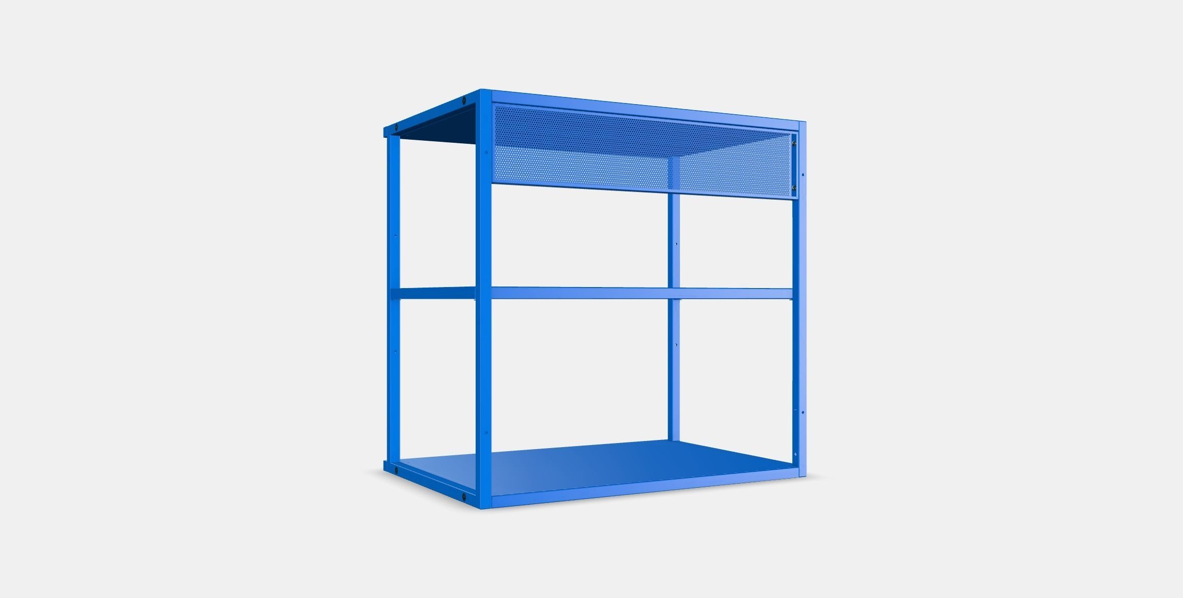 PLATSA Open element with shelves Low-poly 3D model_16