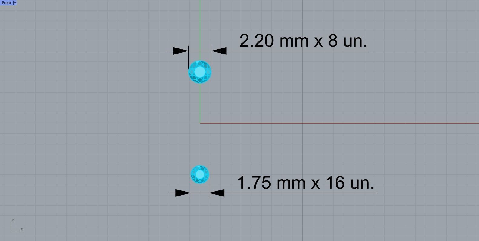 Van Cleef Earrings lightweight 3D print model_28