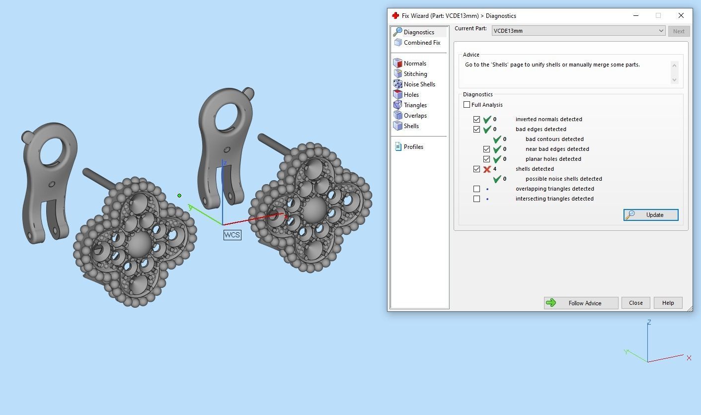 Van Cleef Earrings lightweight 3D print model_32