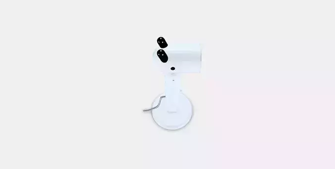 KRUX LED desk lamp Low-poly 3D model